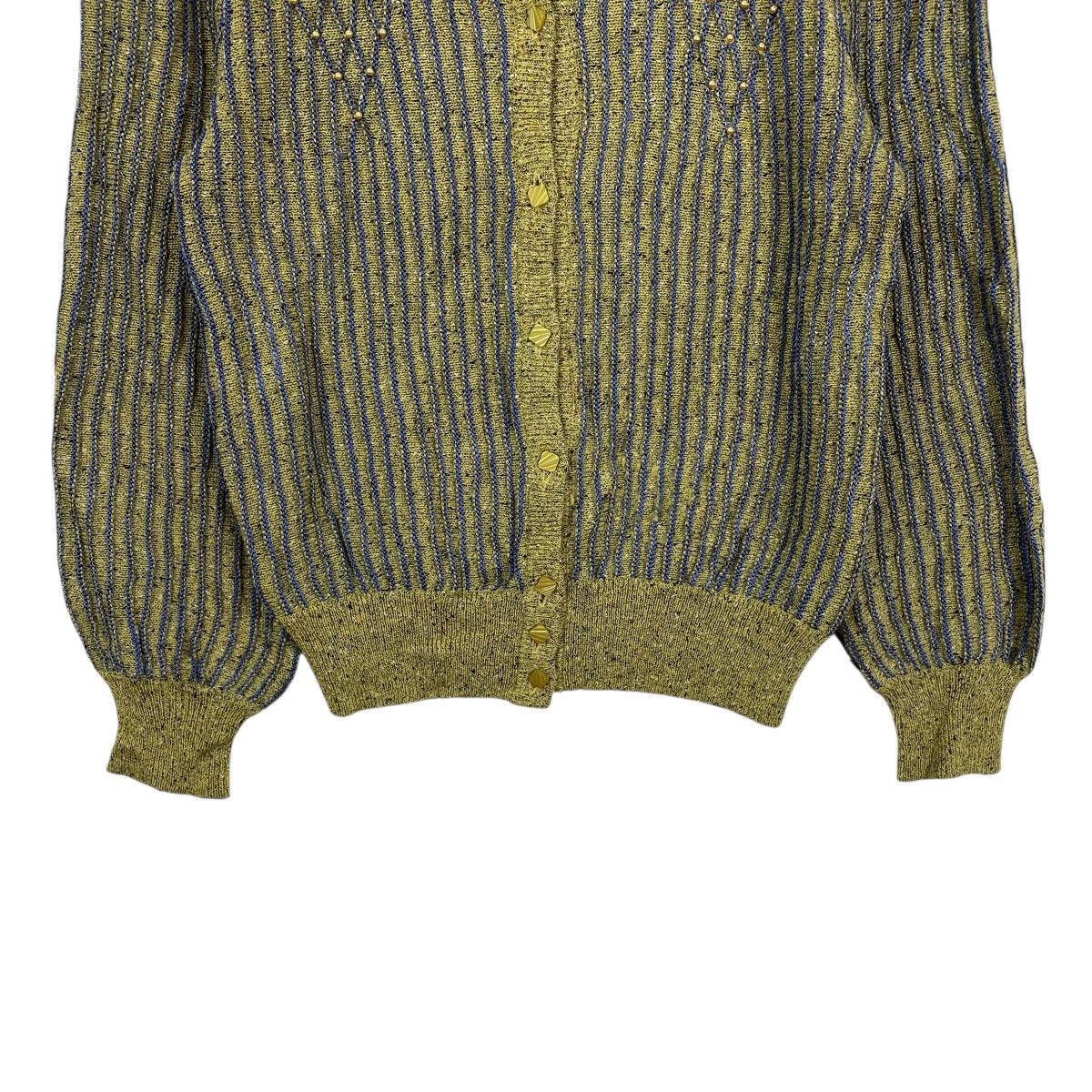 Japanese Brand × Vintage Vintage McSister Japan Patterned Knitwear Cardigan Sweater Size S / US 4 / IT 40 - 3 Thumbnail