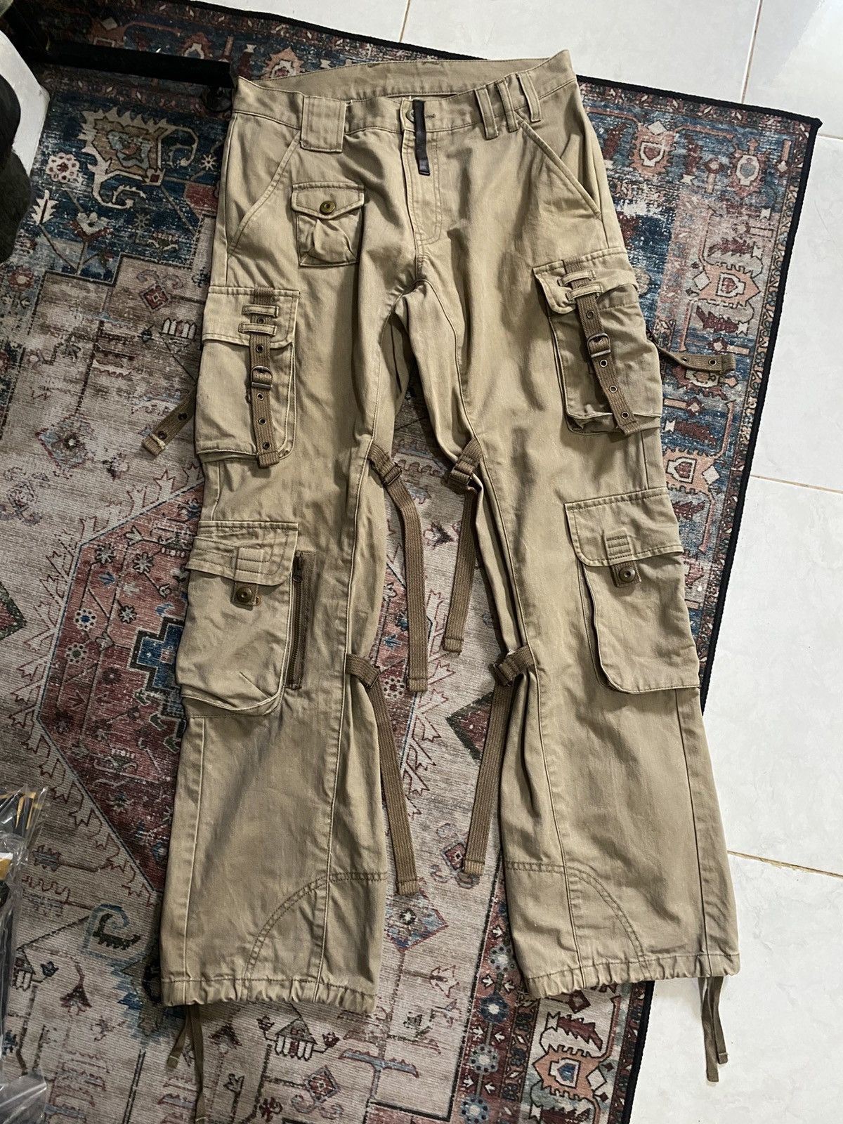 PPFM PPFM Bondage Cargo Pants Size US 30 / EU 46 - 1 Thumbnail