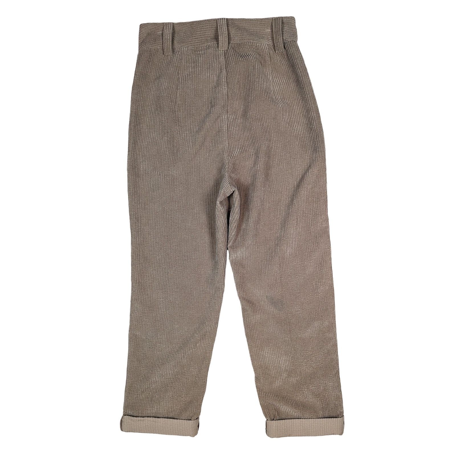 Other Petal & Pup High Waisted Pleated Corduroy Pants Tan Size 4 Size 27" / US 4 / IT 40 - 2 Thumbnail