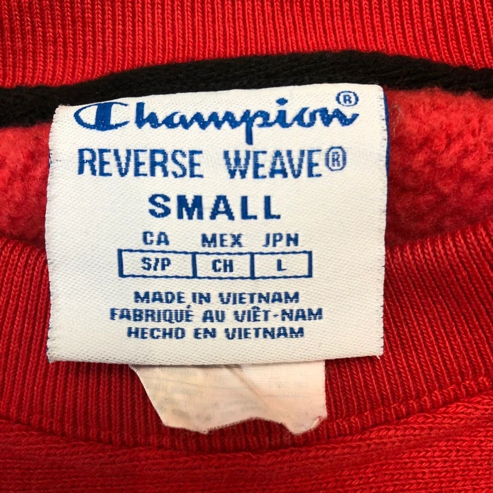 Champion × Vintage Champion Sweatshirt Reverse Weave C Logo Pullover Crewneck Size US S / EU 44-46 / 1 - 5 Thumbnail