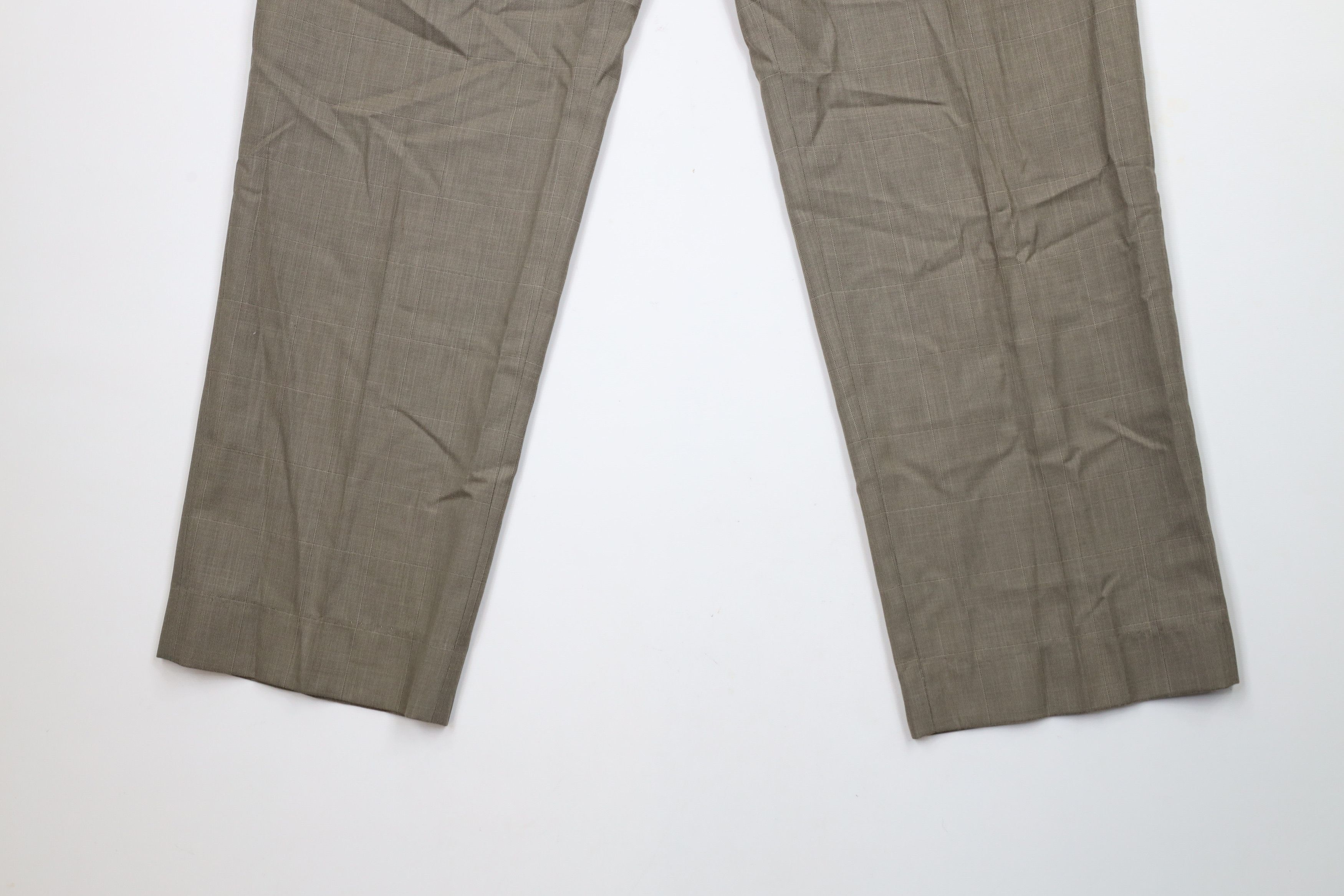 Ralph Lauren × Vintage Vintage Ralph Lauren Wide Leg Chino Pants Trousers Plaid Size US 38 / EU 54 - 4 Thumbnail
