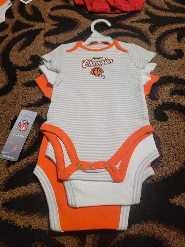 Other NFL Baby Bengals 3pcs set Size ONE SIZE - 3 Thumbnail