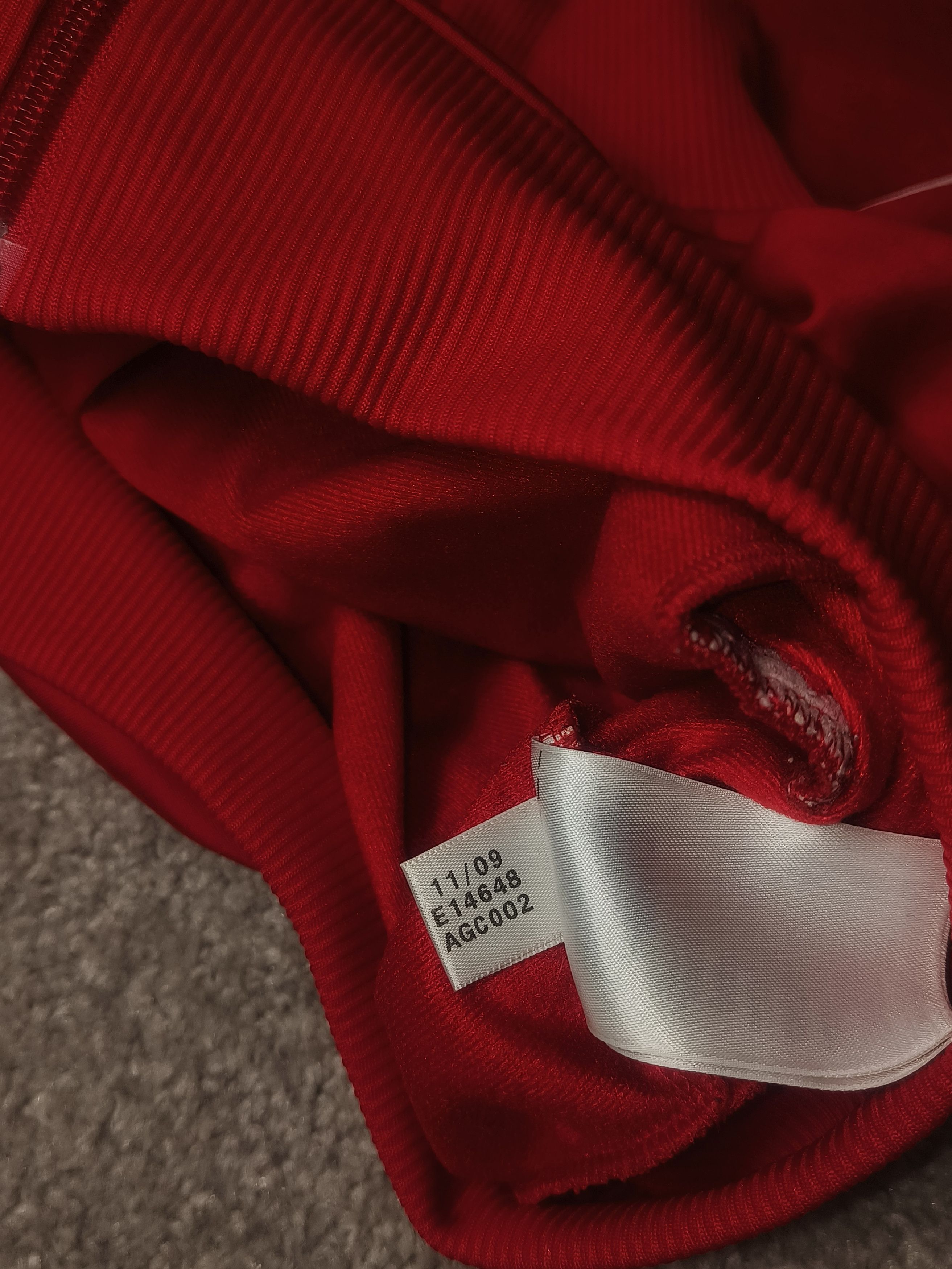 Adidas Adidas Originals 2000s Red White 3-Stripes Track Jacket Size US L / EU 52-54 / 3 - 5 Thumbnail