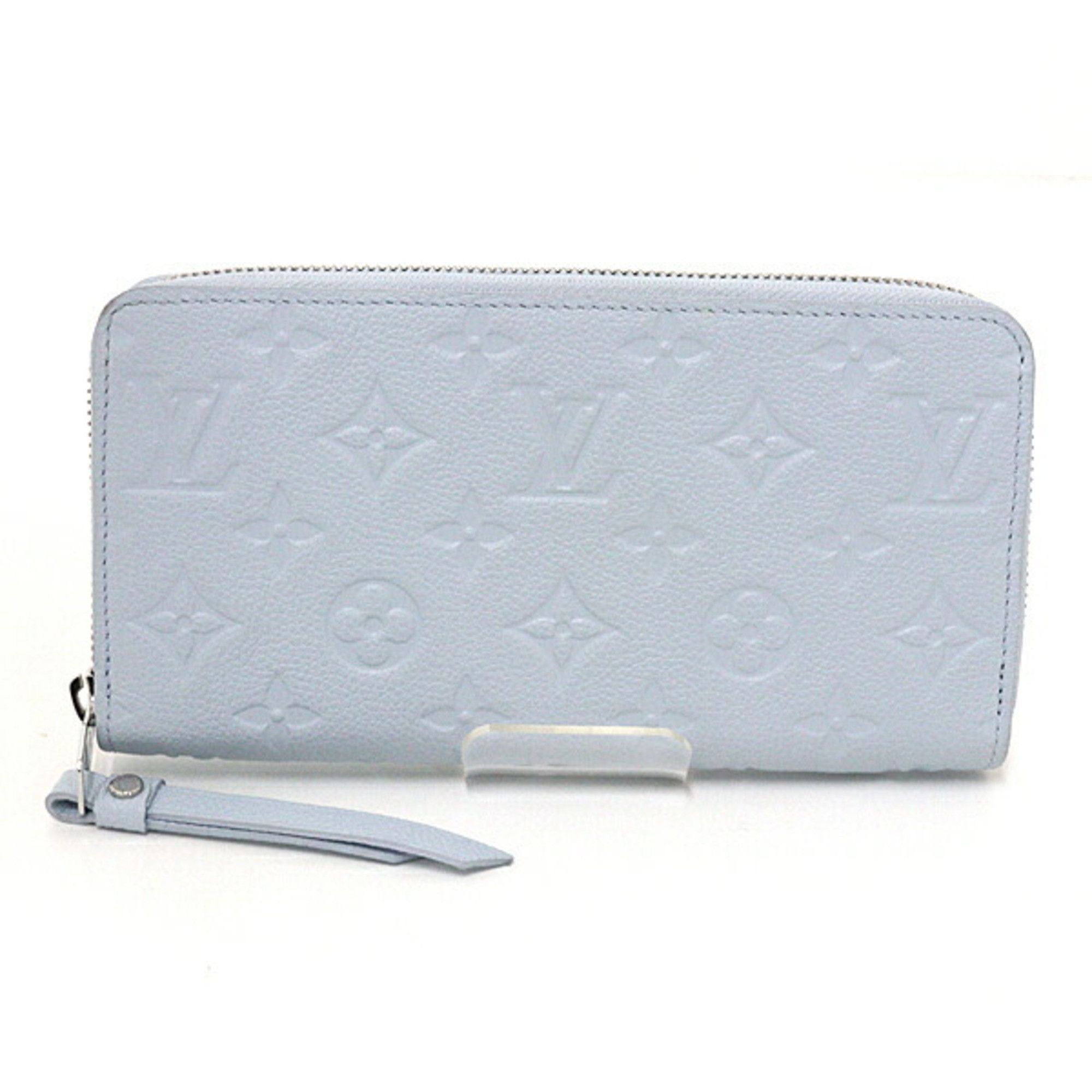 Louis Vuitton Louis Vuitton Zippy Wallet Monogram Empreinte Washed Blue M11969 Long Size ONE SIZE - 1 Thumbnail