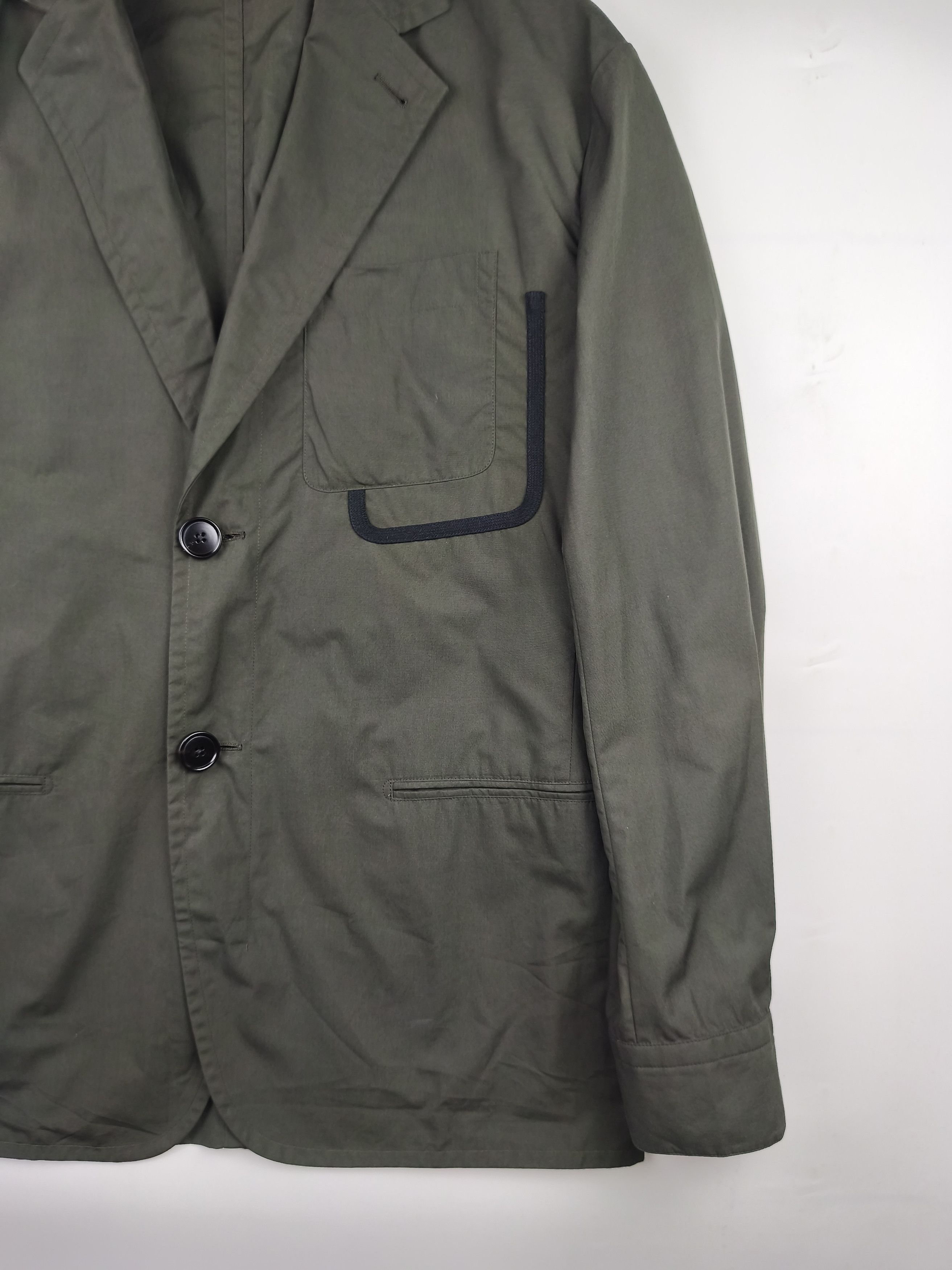 Hermes Hermes cotton blazer jacket Size 46R - 6 Thumbnail