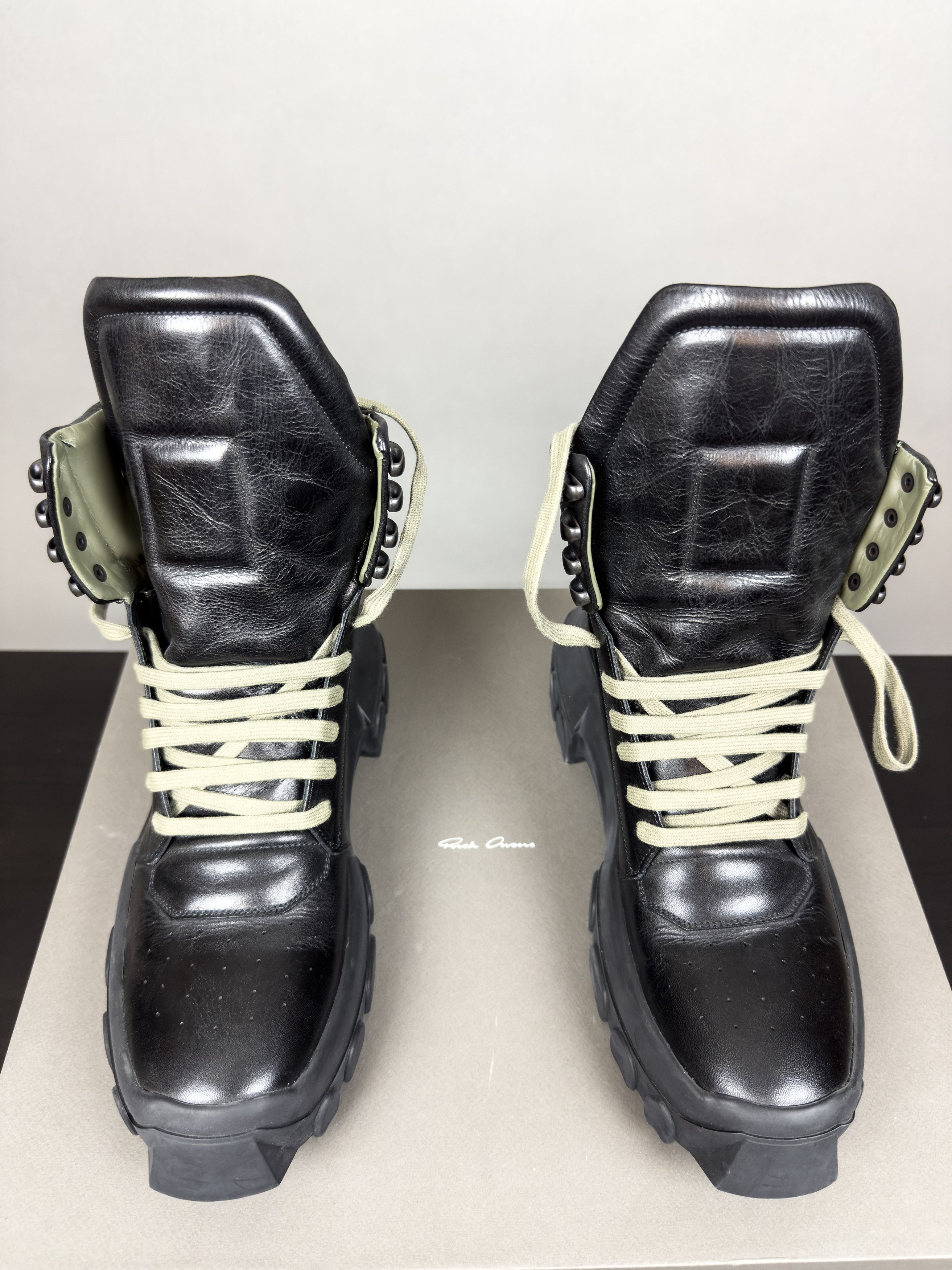 Rick Owens Rick Owens SS18 Tractor hiking boots | Grailed