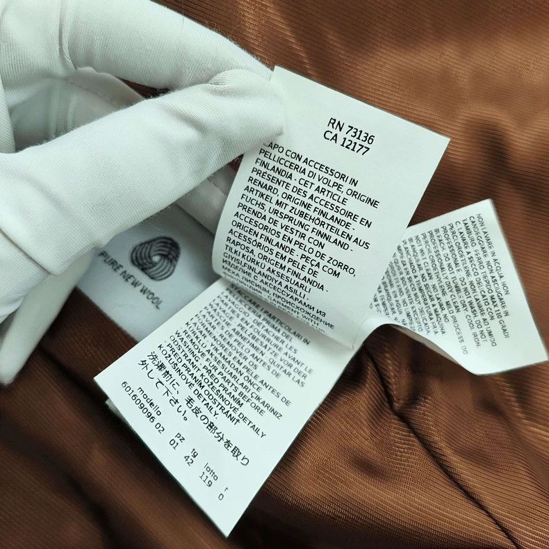 Max Mara Max Mara Wool coat long brown Size L / US 10 / IT 46 - 6 Thumbnail
