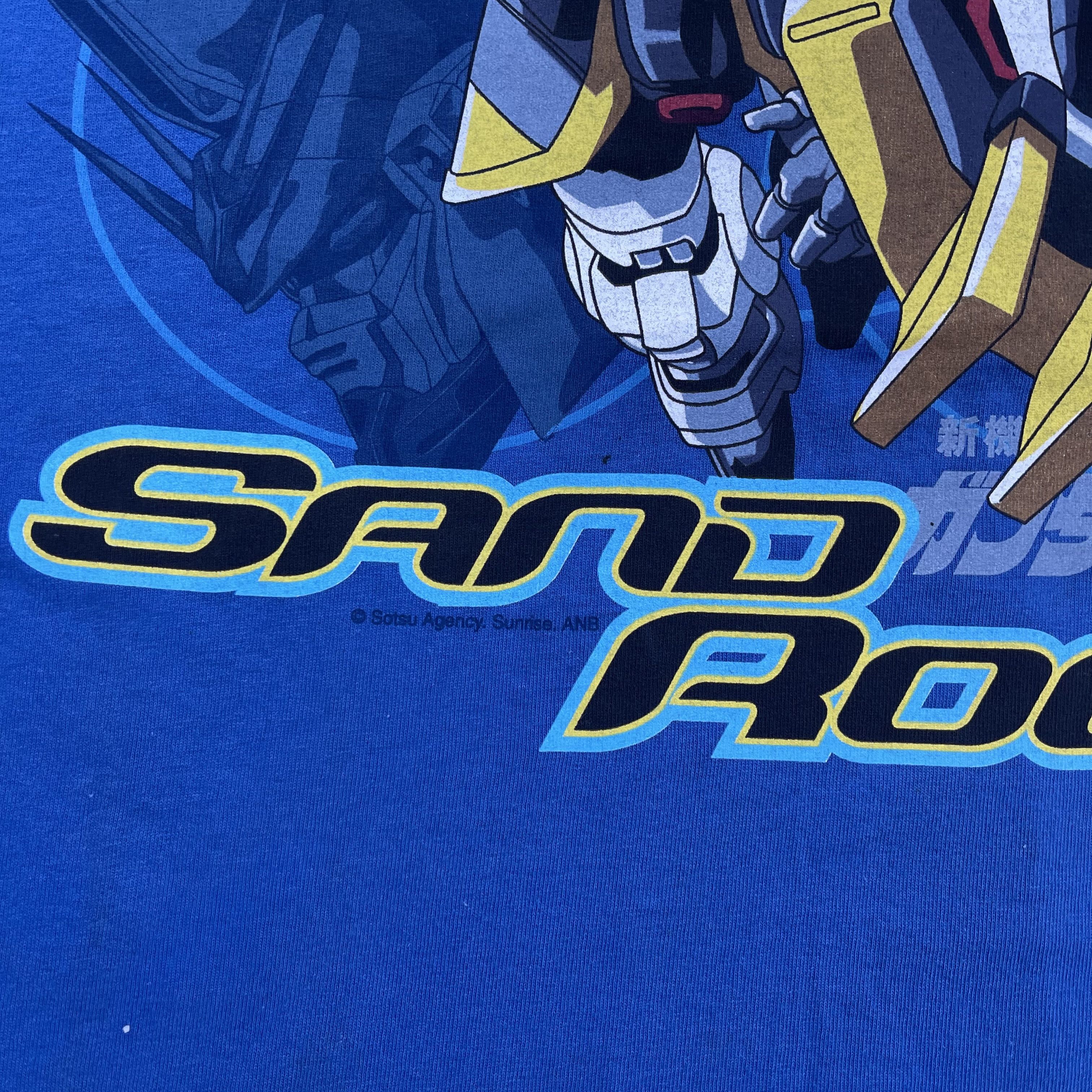 Vintage Vintage 1995 Mobile Suit Gundam Wing Sandrock Anime T-shirt Size US L / EU 52-54 / 3 - 2 Thumbnail