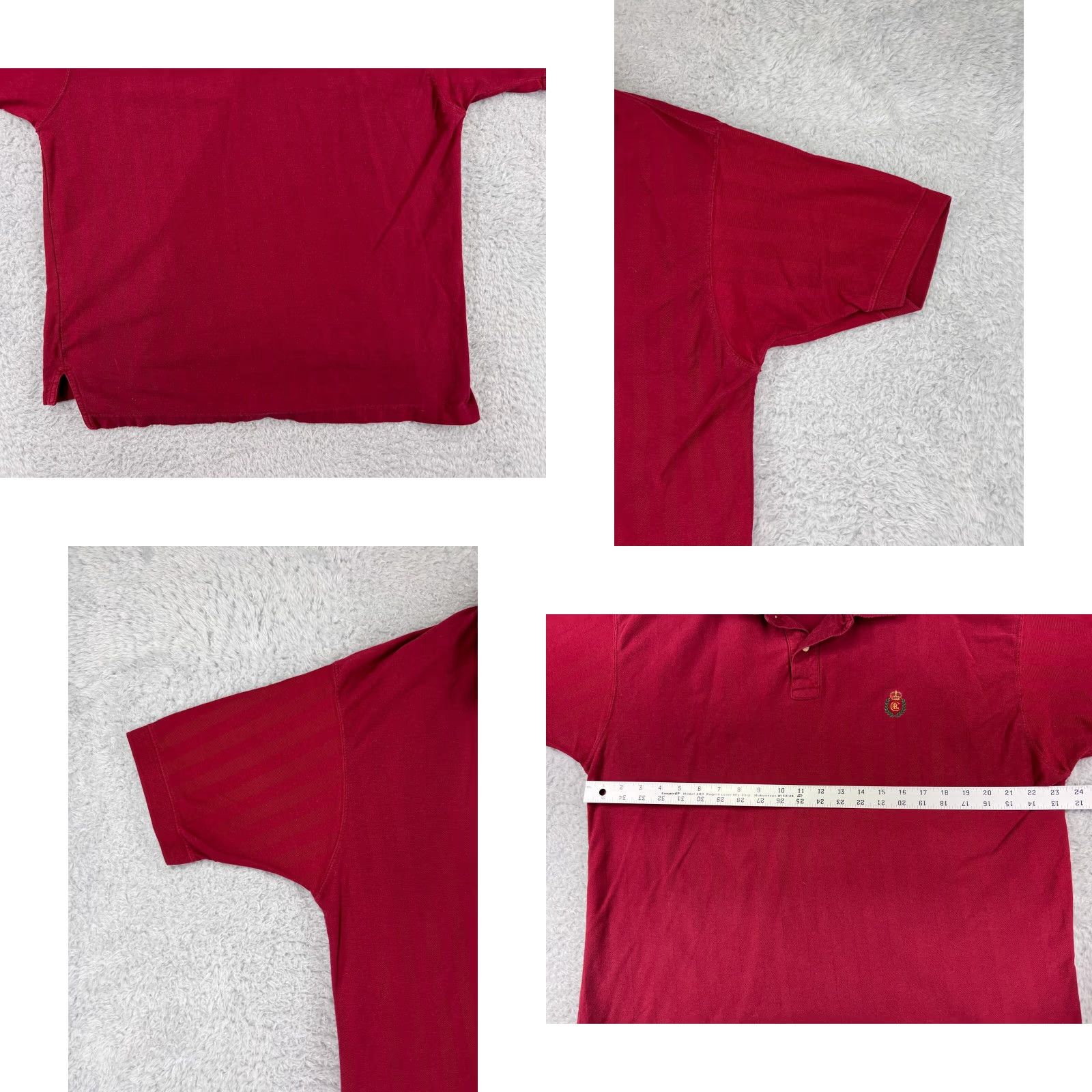 Chaps VINTAGE Chaps Ralph Lauren Polo Shirt Mens XL Red Golf Slim Fit Cotton Size US XL / EU 56 / 4 - 8 Thumbnail
