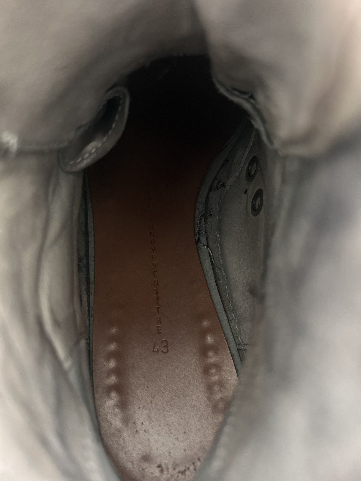 A1923 A1923 High Top Sneakers Beige Horse Size US 10 / EU 43 - 8 Thumbnail
