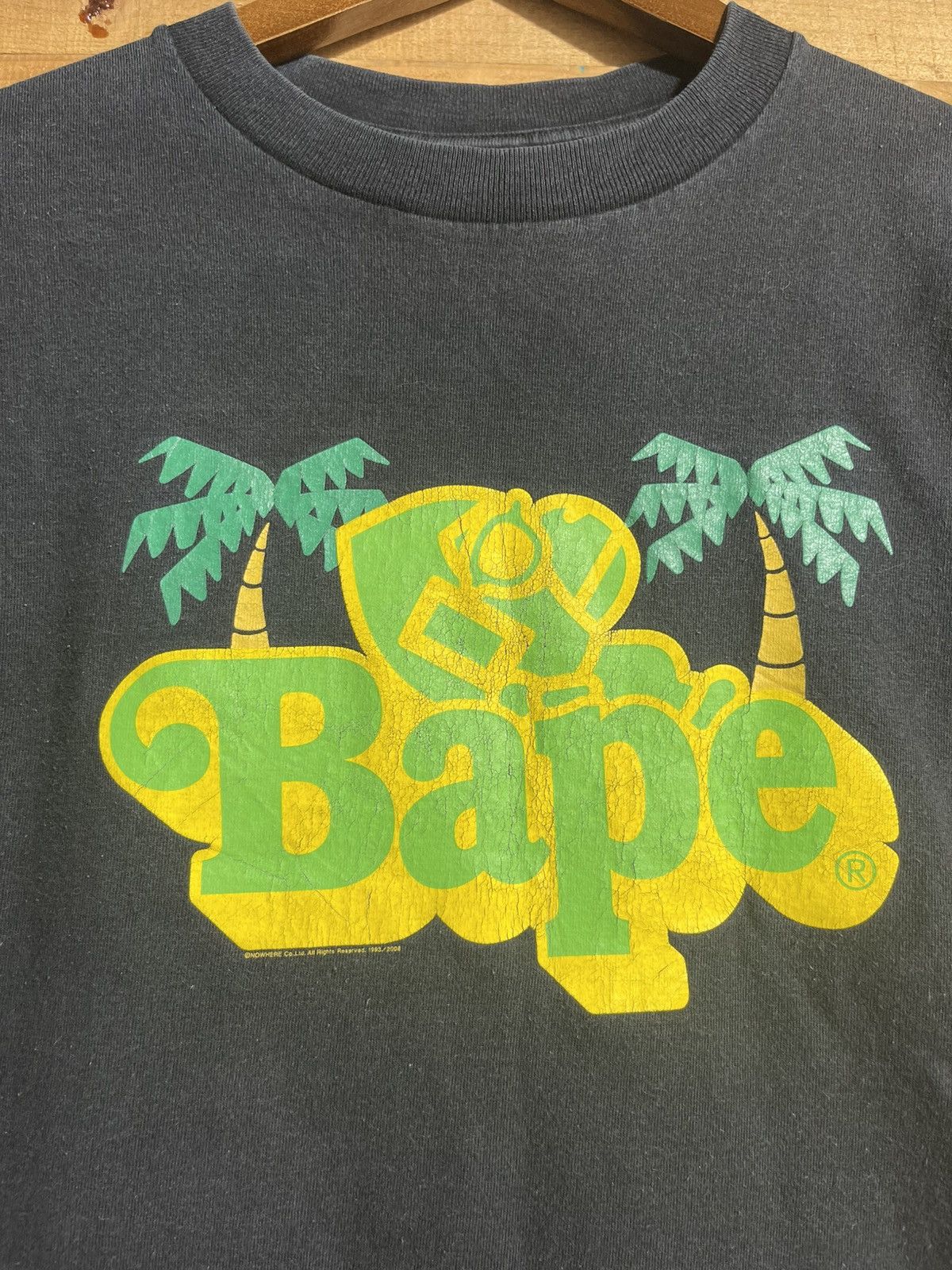 Bape Vintage bape palm trees tshirt Size US M / EU 48-50 / 2 - 2 Thumbnail