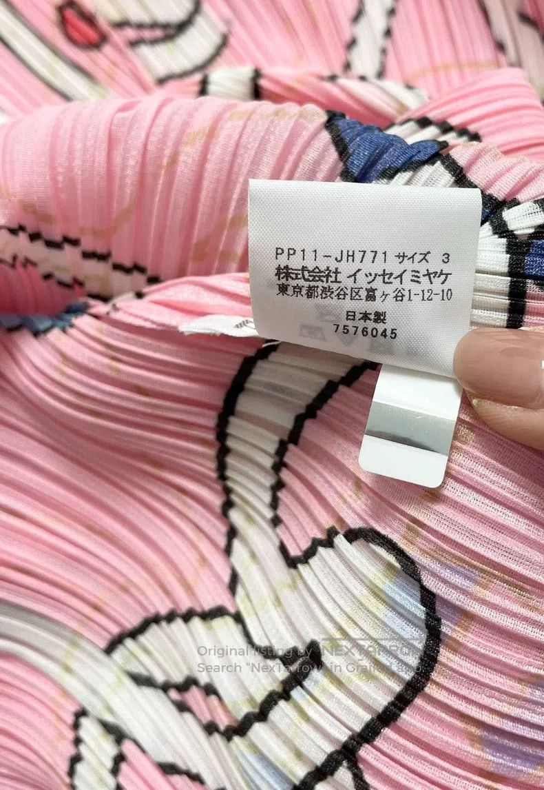 Issey Miyake Issey Miyake Wave Dress Pink Size L / US 10 / IT 46 - 4 Thumbnail