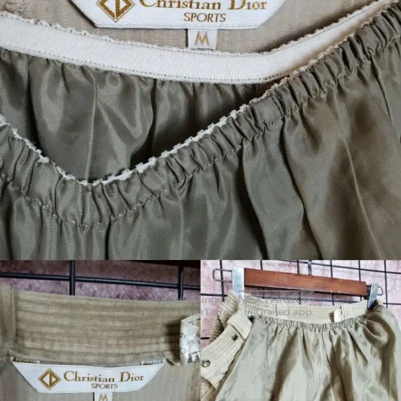 Dior Dior Gray Cotton Embroidered Skirt . Size 28" / US 6 / IT 42 - 7 Thumbnail