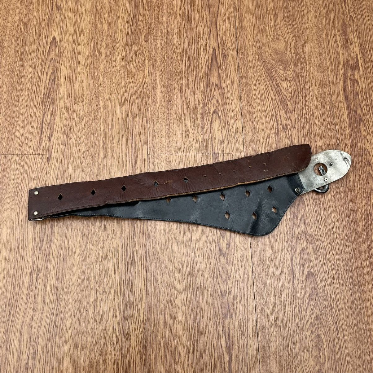 If Six Was Nine × Japanese Brand × Le Grande Bleu (L.G.B.) Brown punk cowboy big belt Size ONE SIZE - 2 Thumbnail