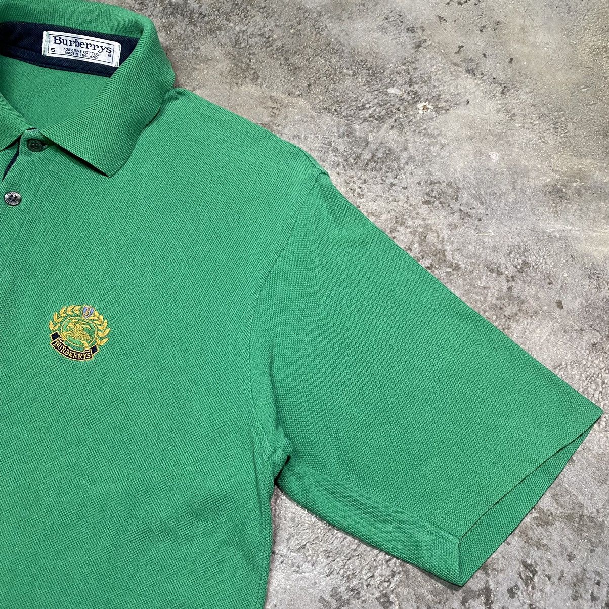 Burberry Vintage Burberrys Polo T Shirt Made in England Size US M / EU 48-50 / 2 - 5 Thumbnail