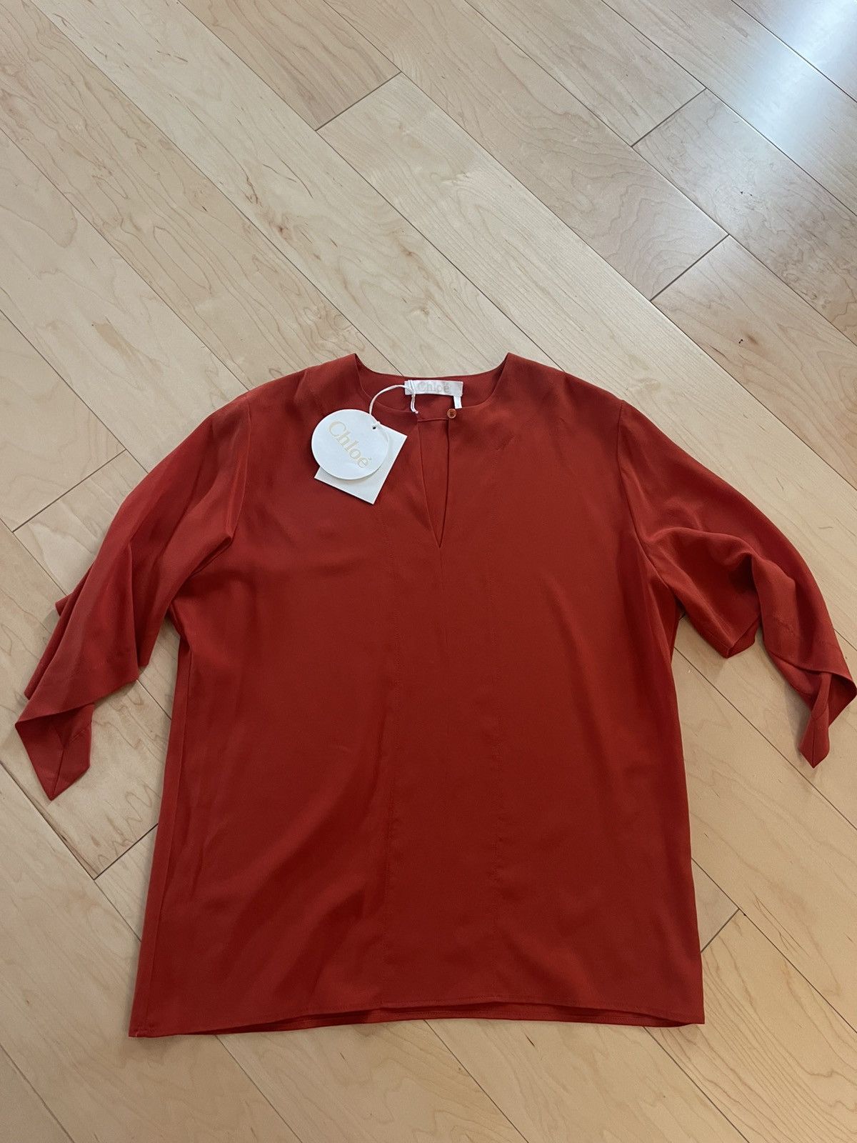 Chloe Chloe silk blouse 38 NWT $750 Size S / US 4 / IT 40 - 12 Thumbnail