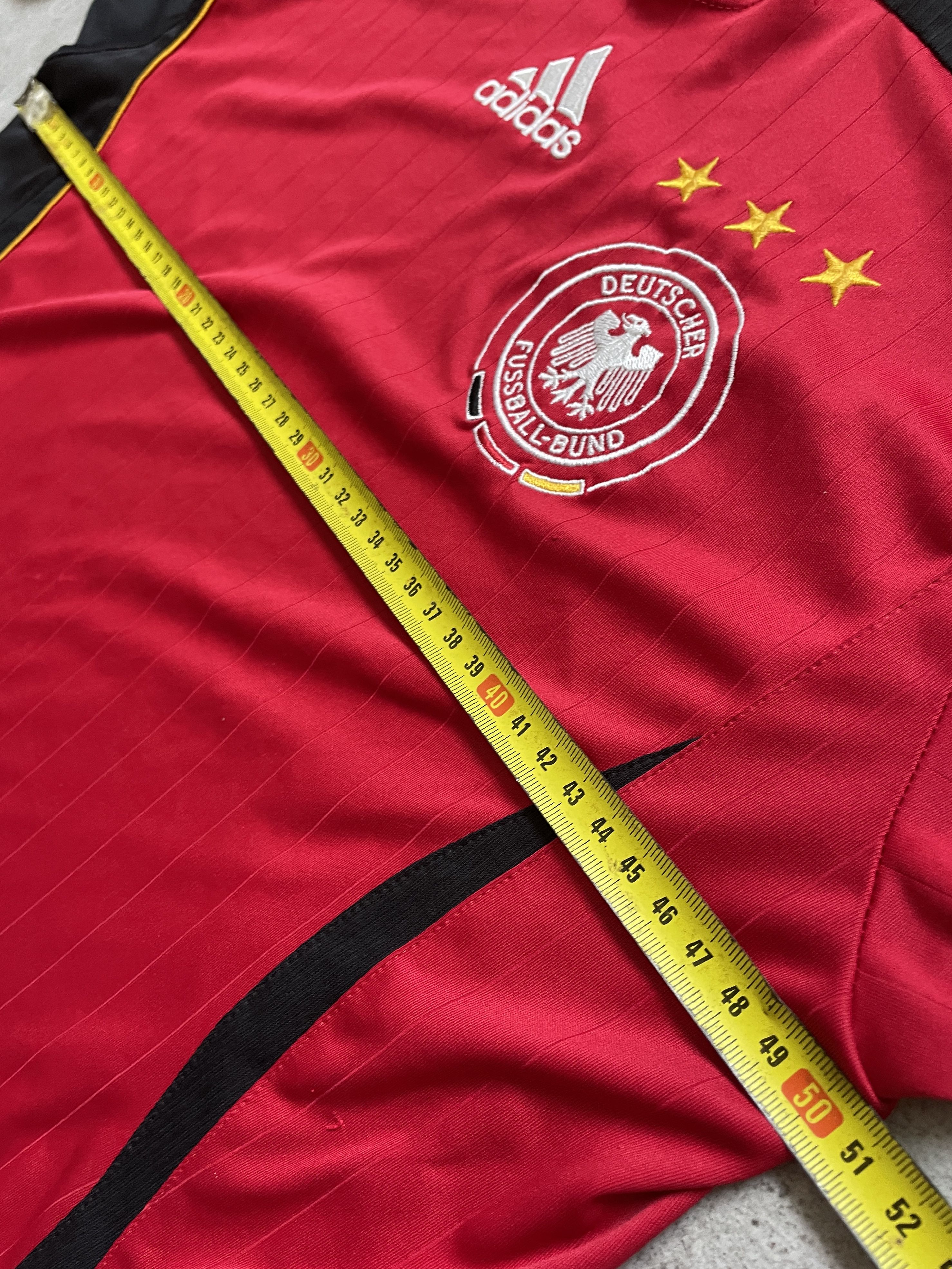 Adidas ADIDAS GERMANY RED BLACK SOCCER JERSEY 2006 BLOKE JERSEY Size US M / EU 48-50 / 2 - 9 Thumbnail