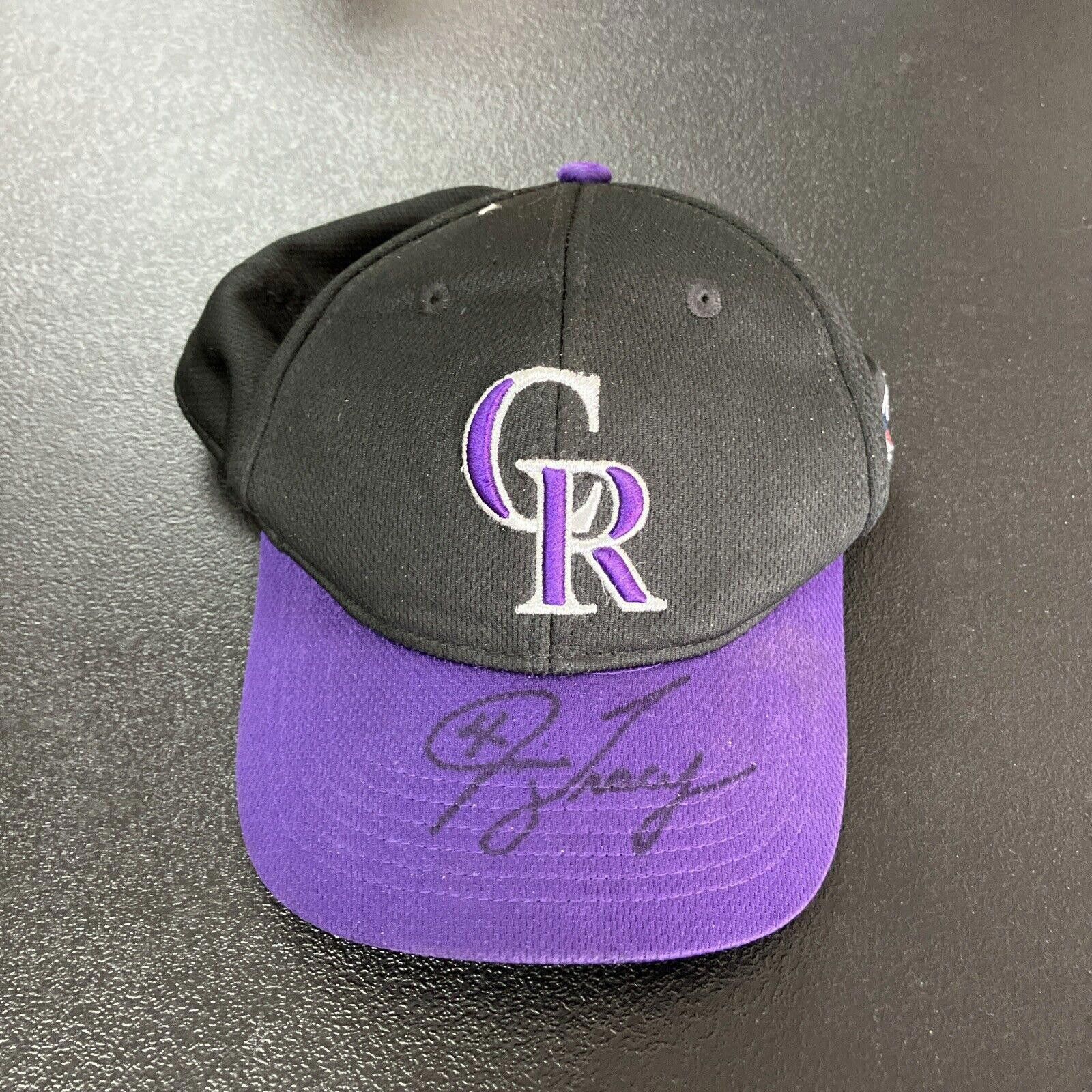 Designer Jim Tracy - Colorado Rockies Cap - Curated Memorabilia COA Size ONE SIZE - 1 Thumbnail