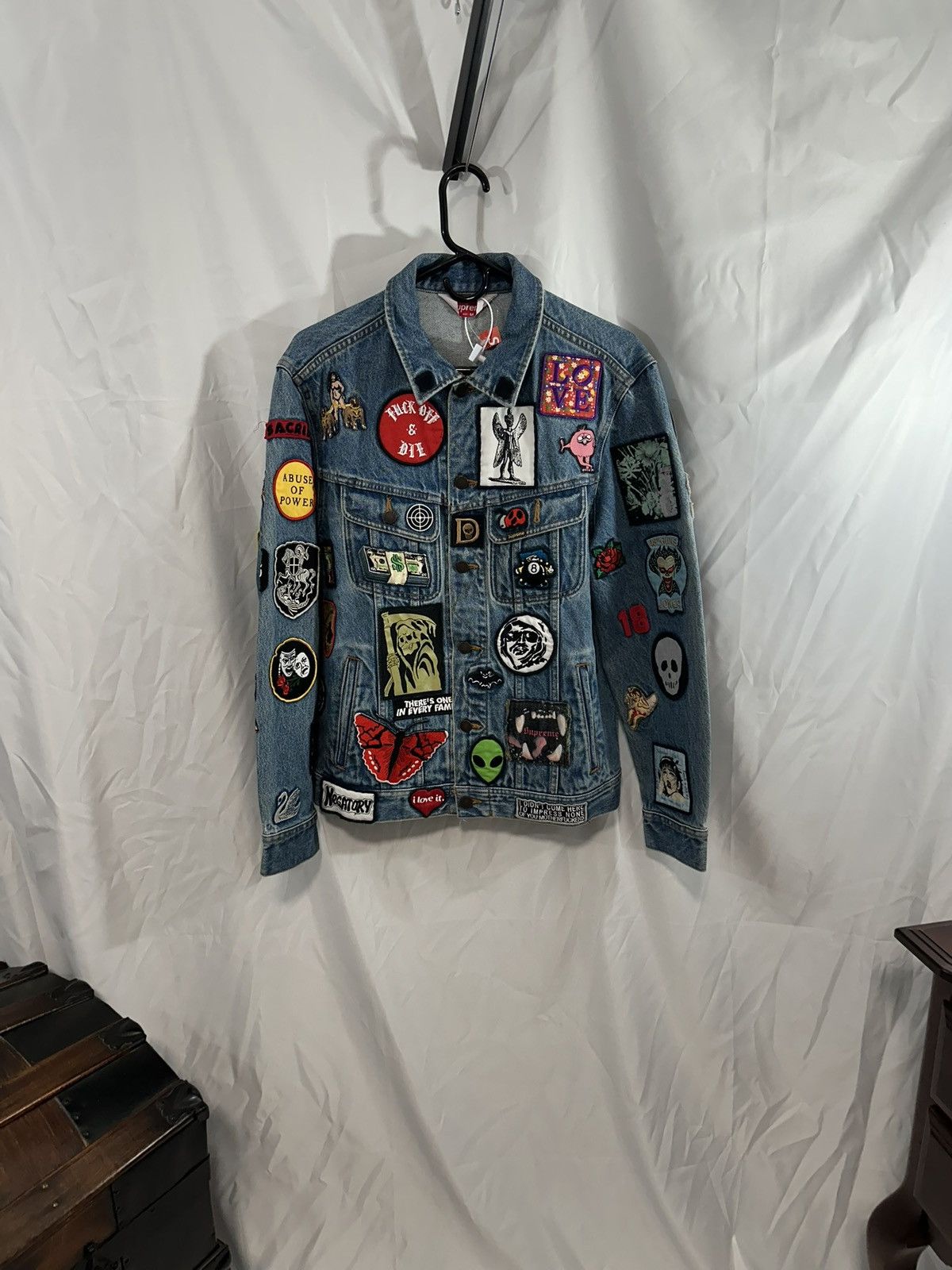 Supreme Supreme Patchwork Denim Jacket Size US M / EU 48-50 / 2 - 2 Thumbnail