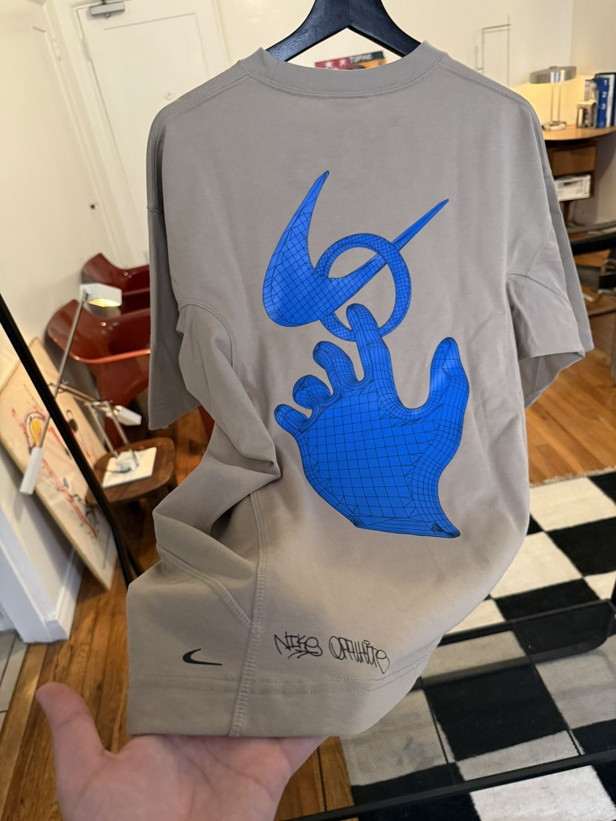 Nike × Off-White Off White Nike Tee Size US L / EU 52-54 / 3 - 5 Thumbnail