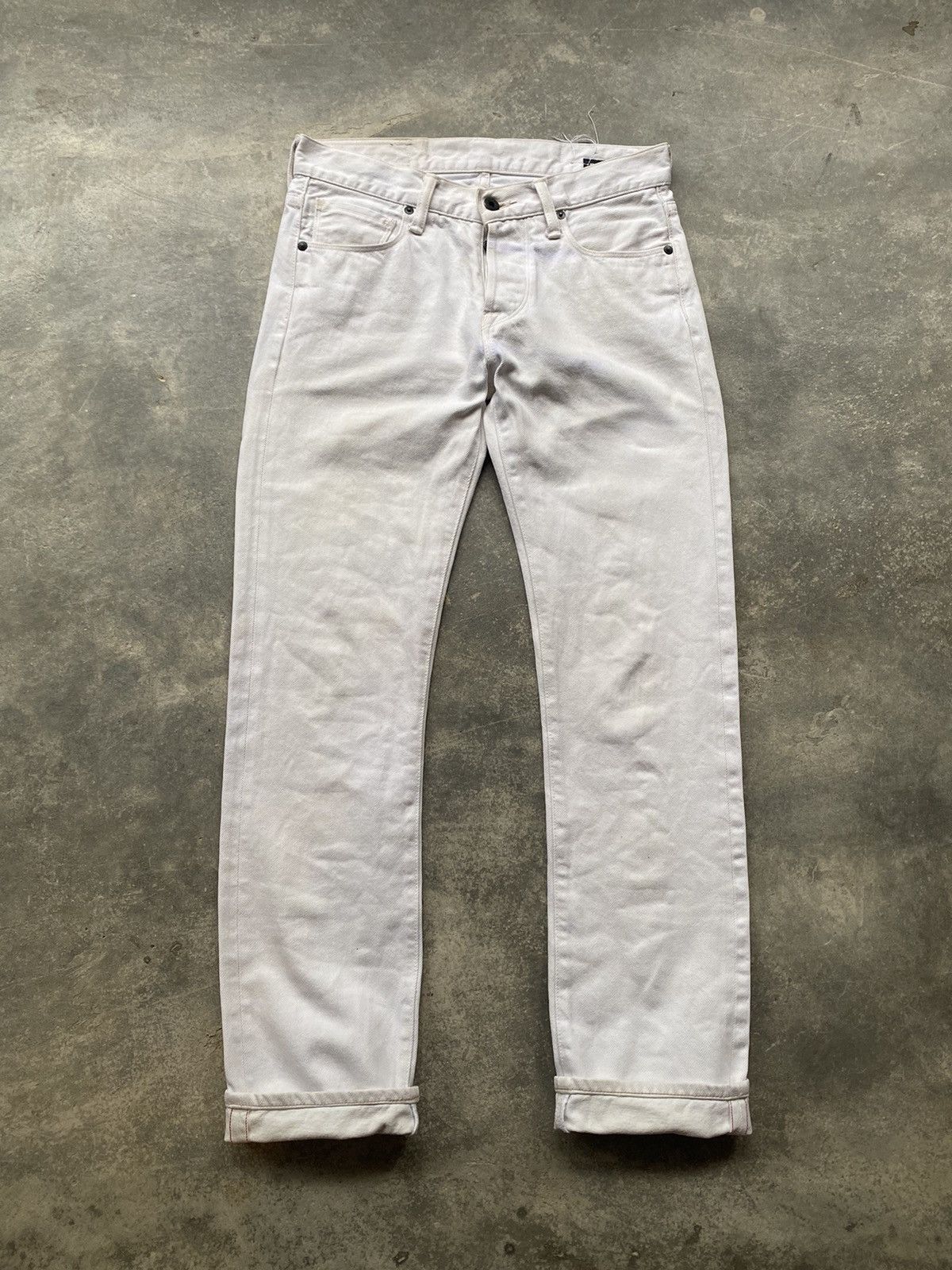 KURO Kuro Selvedge White Denim Size US 30 / EU 46 - 1 Thumbnail