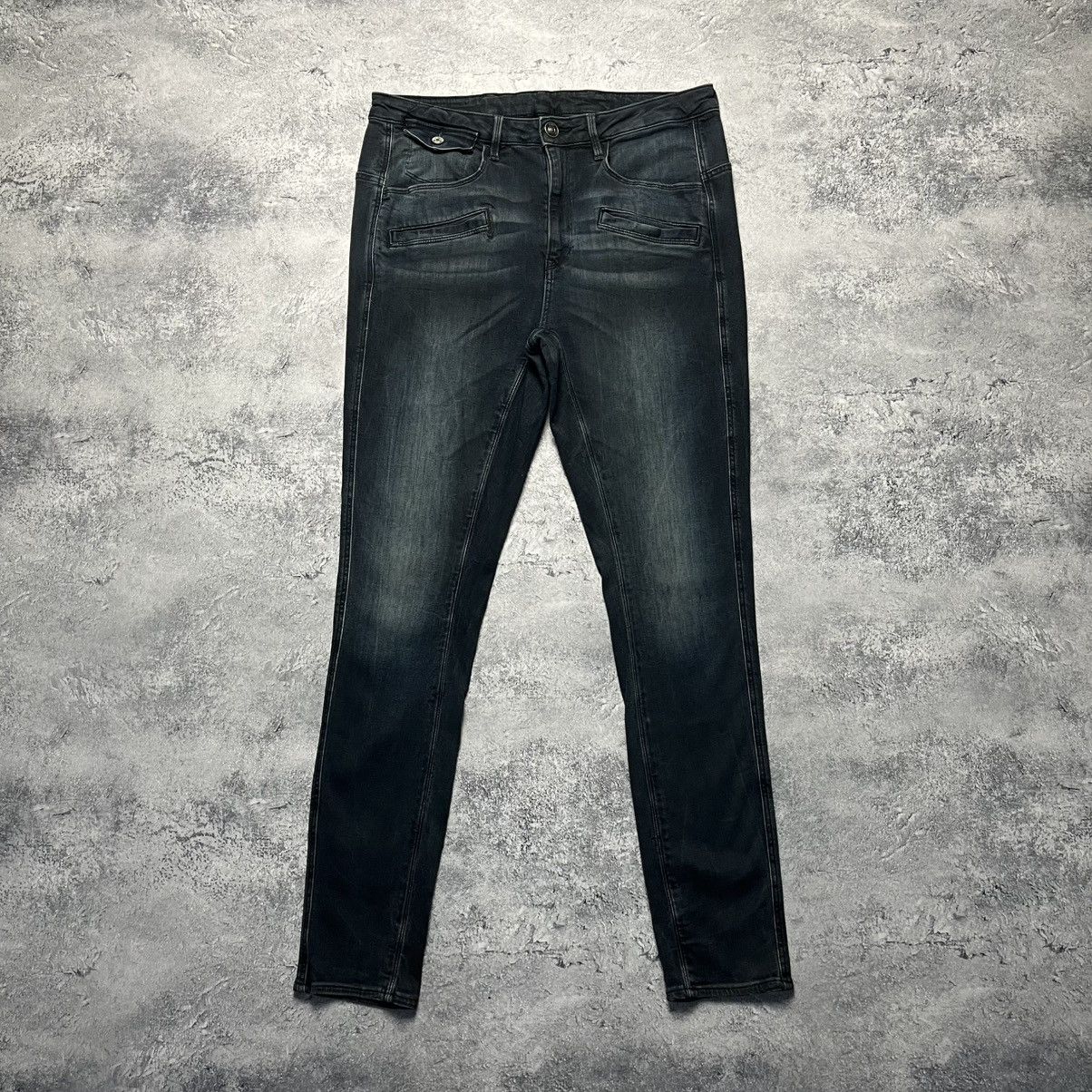 G-Star Vintage G-Star RAW Davin 3D Law Boyfriend Denim Black Jeans Size 28" / US 6 / IT 42 - 1 Thumbnail