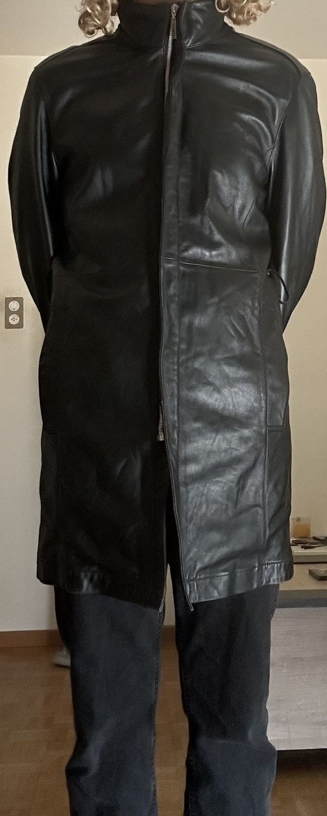 Jean Paul Gaultier Jean Paul Gaultier Homme Leather Trenchcoat Size US M / EU 48-50 / 2 - 5 Thumbnail