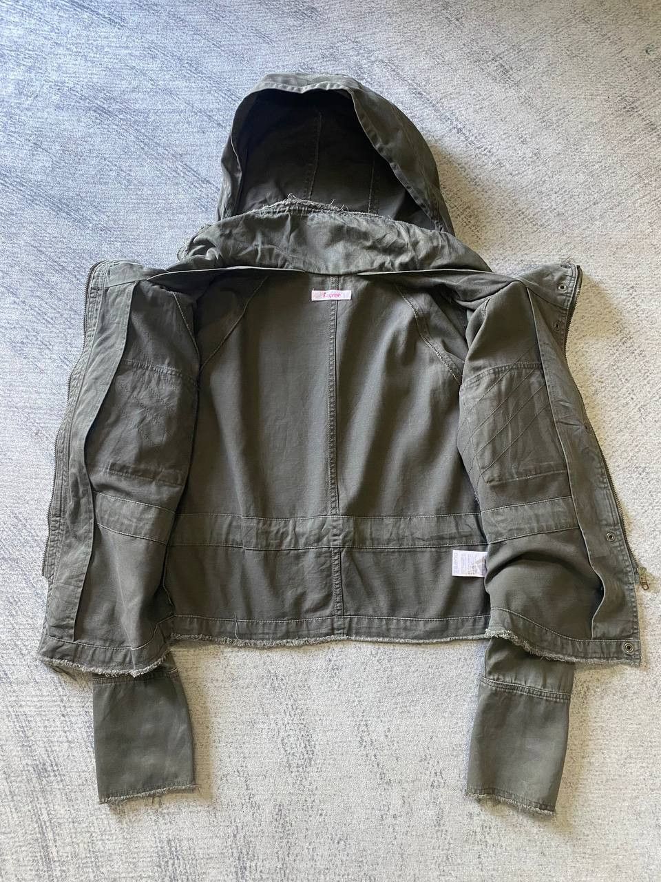 Japanese Brand Bono Style Crop Military Jacket Raw Edge Japanese Aesthetic Size S / US 4 / IT 40 - 8 Thumbnail