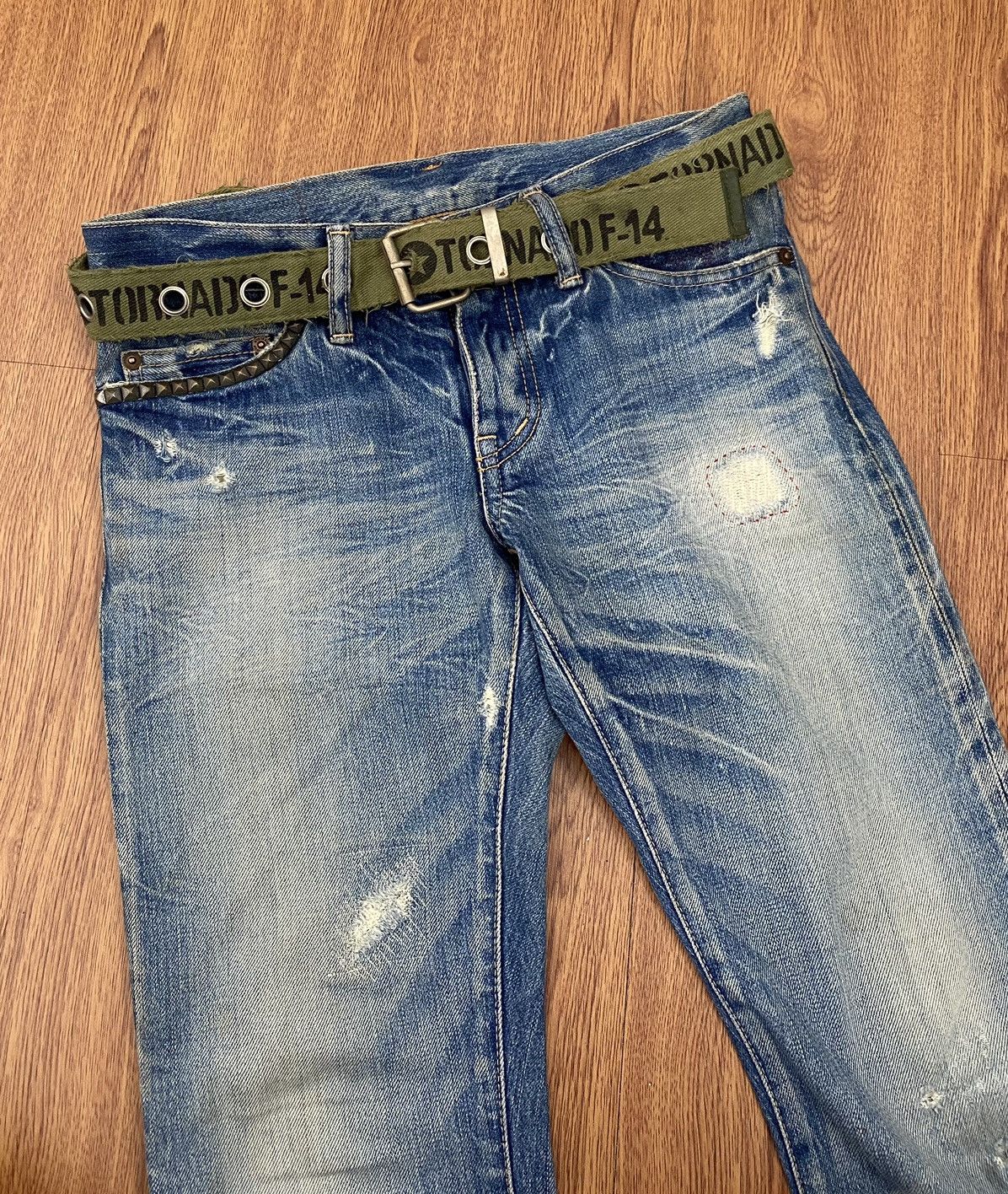 Japanese Brand × Tornado Mart Tornado F14 Military Belt Size ONE SIZE - 3 Thumbnail