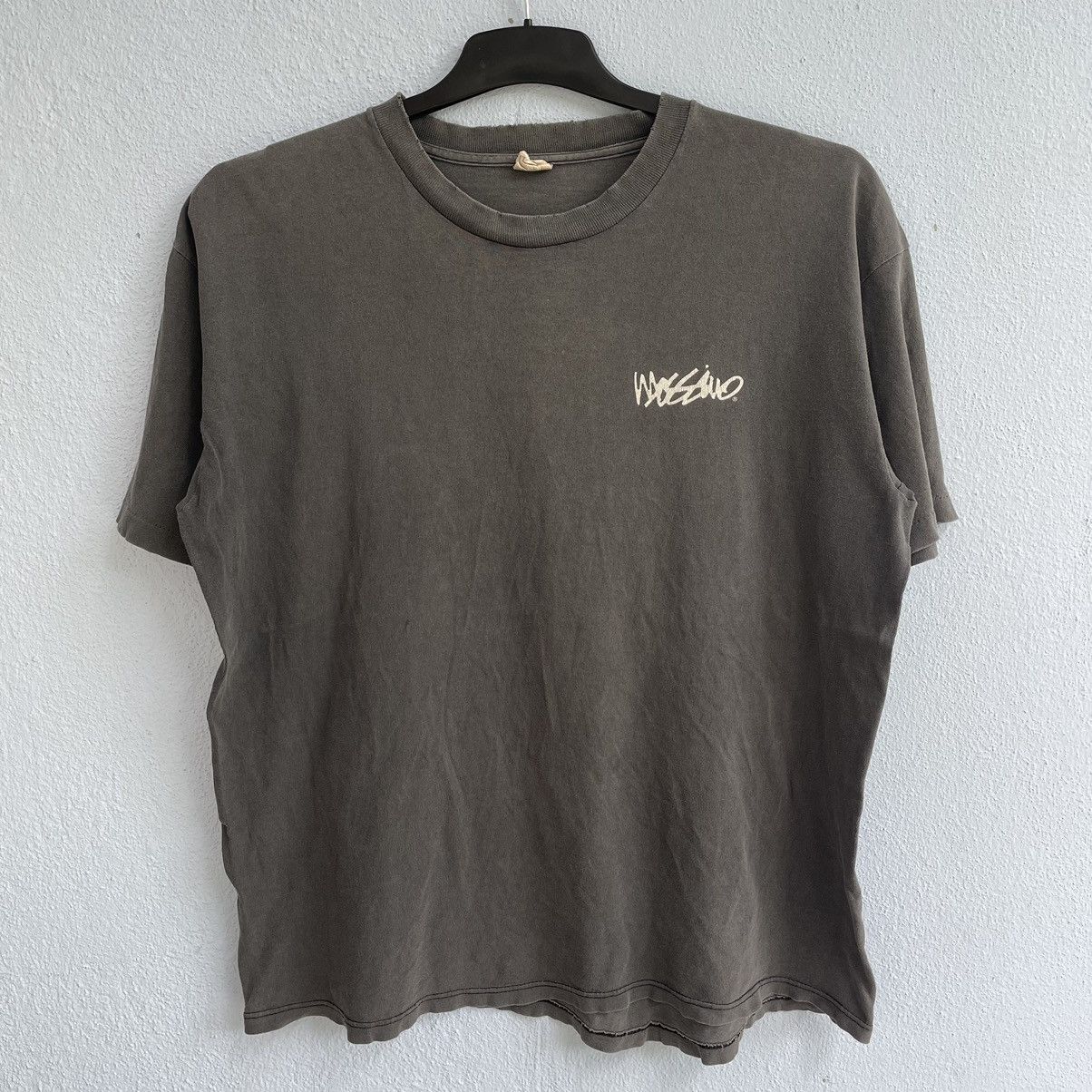 Mossimo × Stussy × Vintage Vintage 90s mossimo OG signature logo tshirt single stitch Size US XL / EU 56 / 4 - 4 Thumbnail