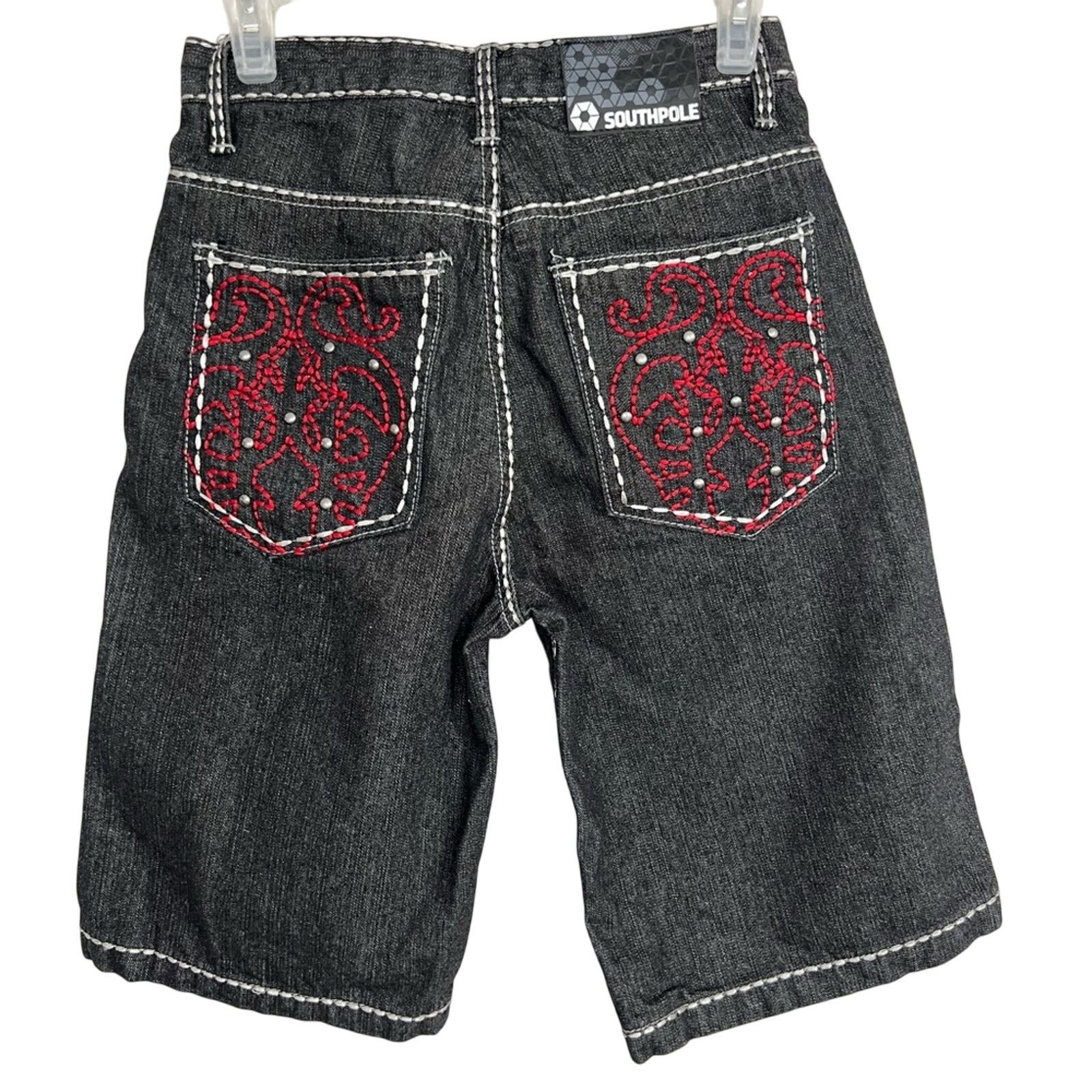 Southpole VTG Y2K Southpole Premium Baggy Denim Shorts 12 RARE 28x11 Size US 28 / EU 44 - 1 Thumbnail