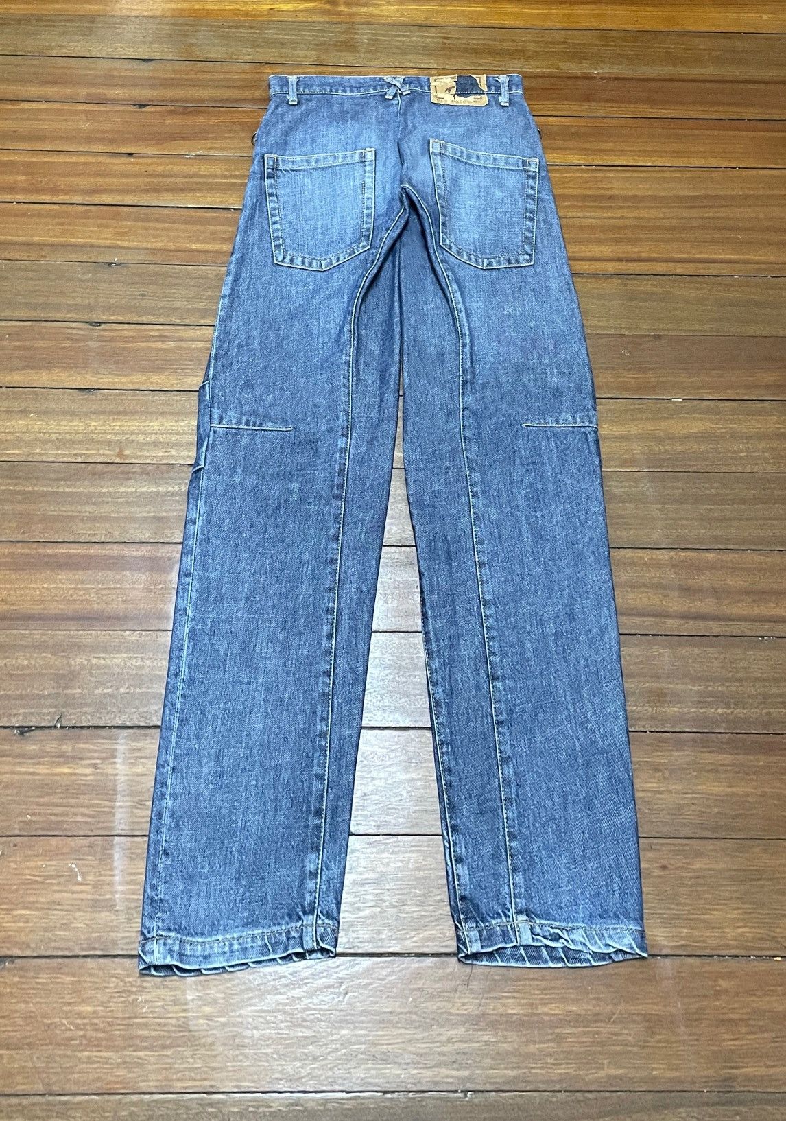 Beauty Beast Very Rare Vintage Brand Beauty Beast Cropped Jeans 2000s Size US 29 - 2 Thumbnail