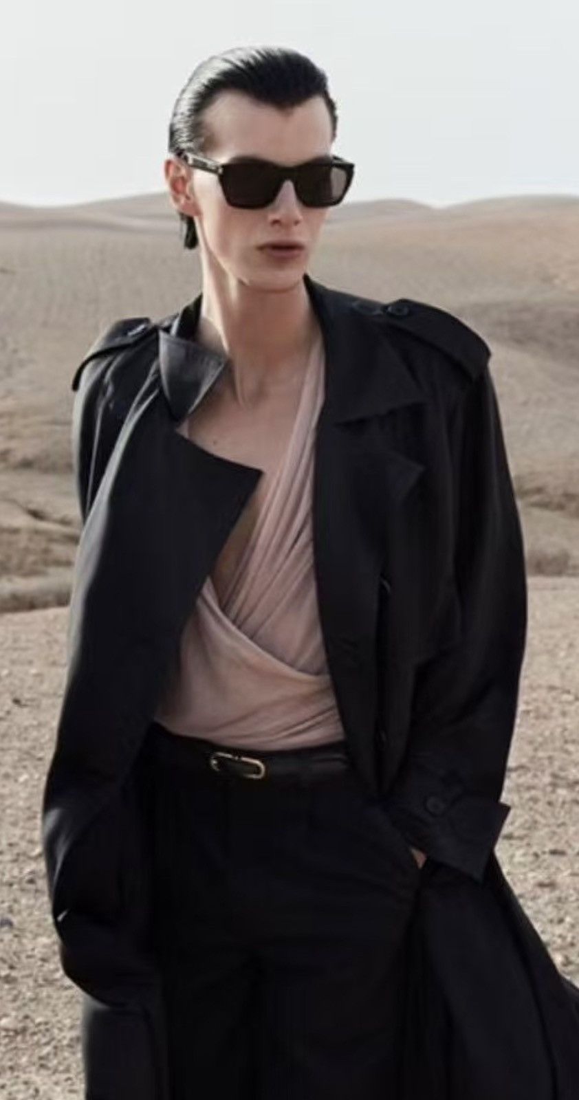 Saint Laurent Paris wrap top jersey.size M Size US M / EU 48-50 / 2 - 1 Thumbnail
