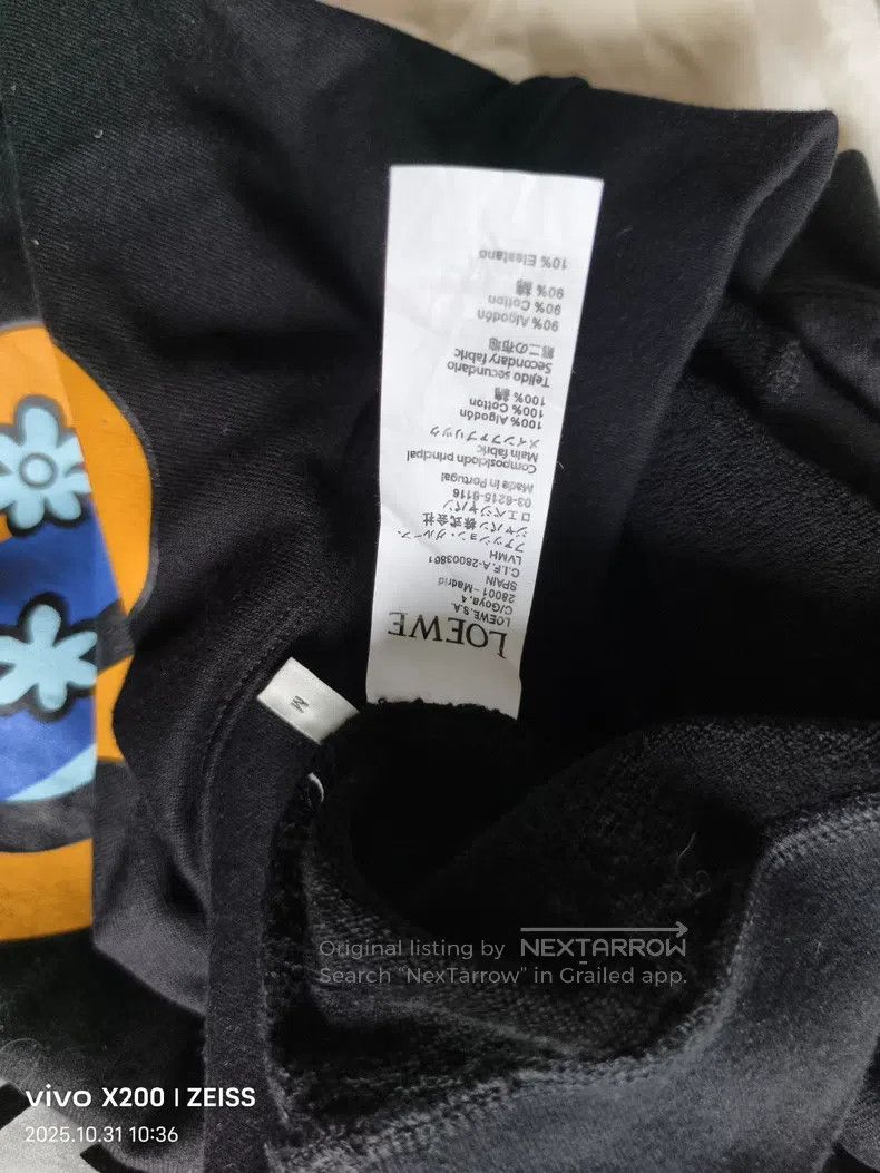 Loewe Loewe Paula's Ibiza Collaboration Hoodie, Black, Classic G Size US M / EU 48-50 / 2 - 5 Thumbnail