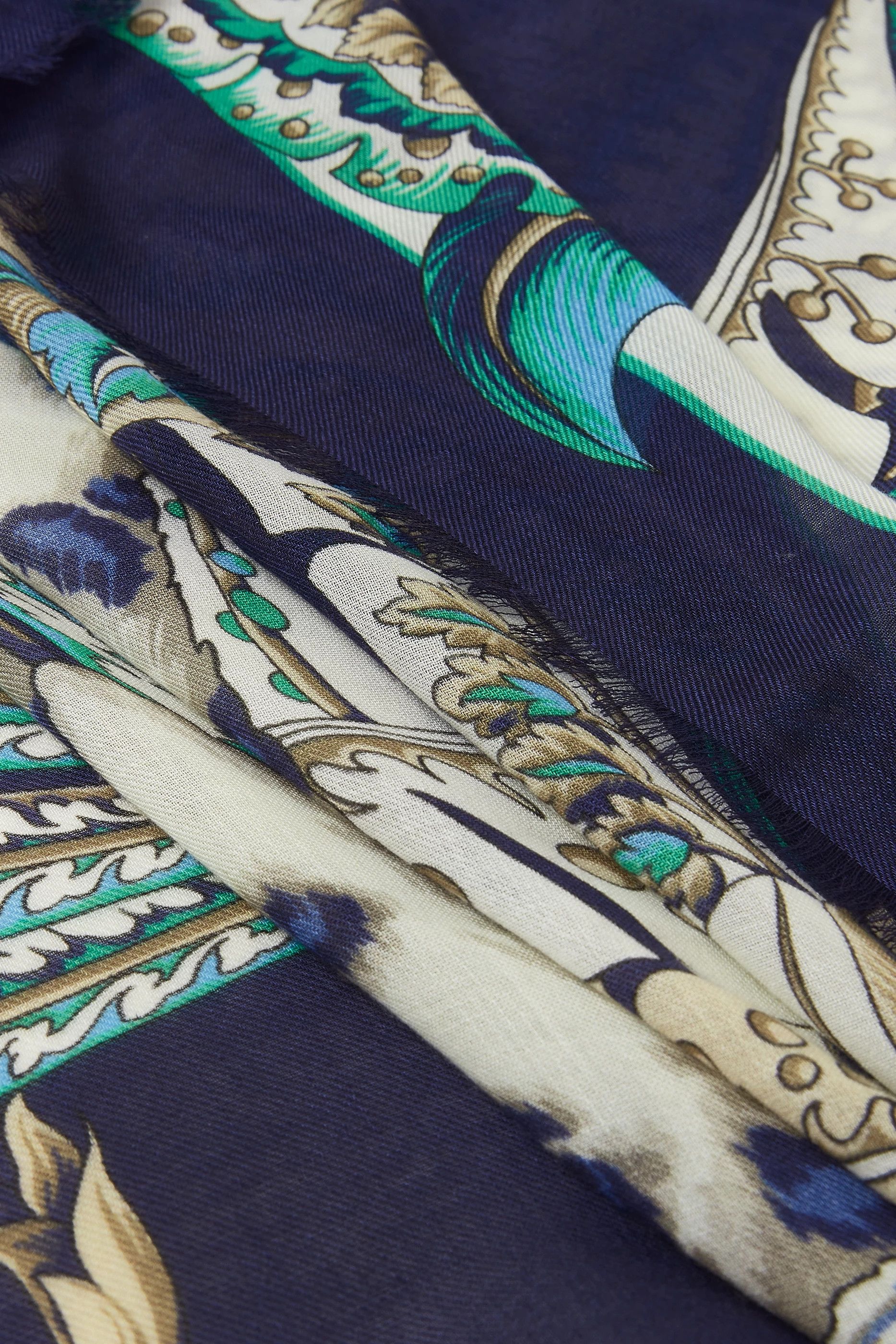 Salvatore Ferragamo o1s1rm0924 Size: OS / Scarf in Multicolor Size ONE SIZE - 4 Thumbnail