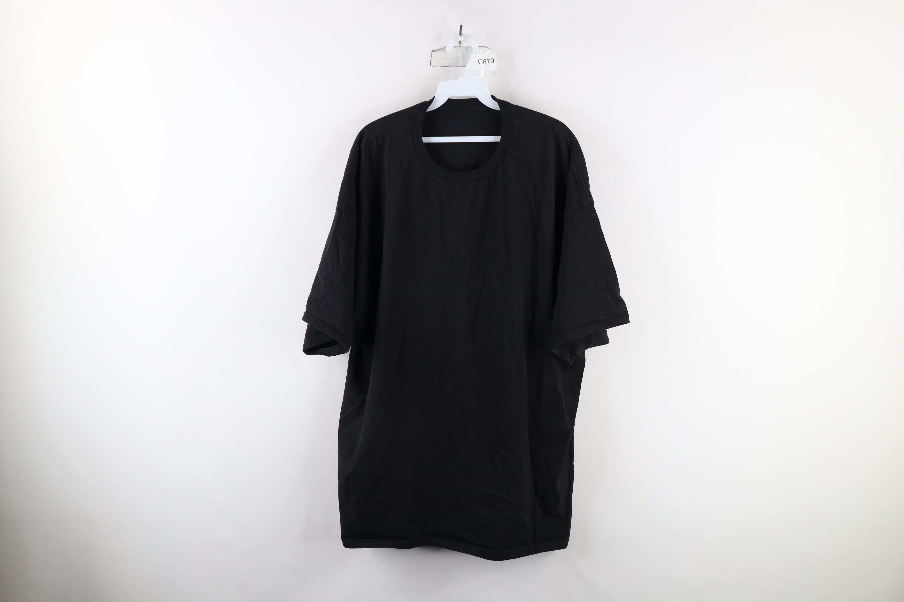 Vintage Vintage 90s Streetwear Short Sleeve T-Shirt Black Cotton Size US XXL / EU 58 / 5 - 1 Thumbnail