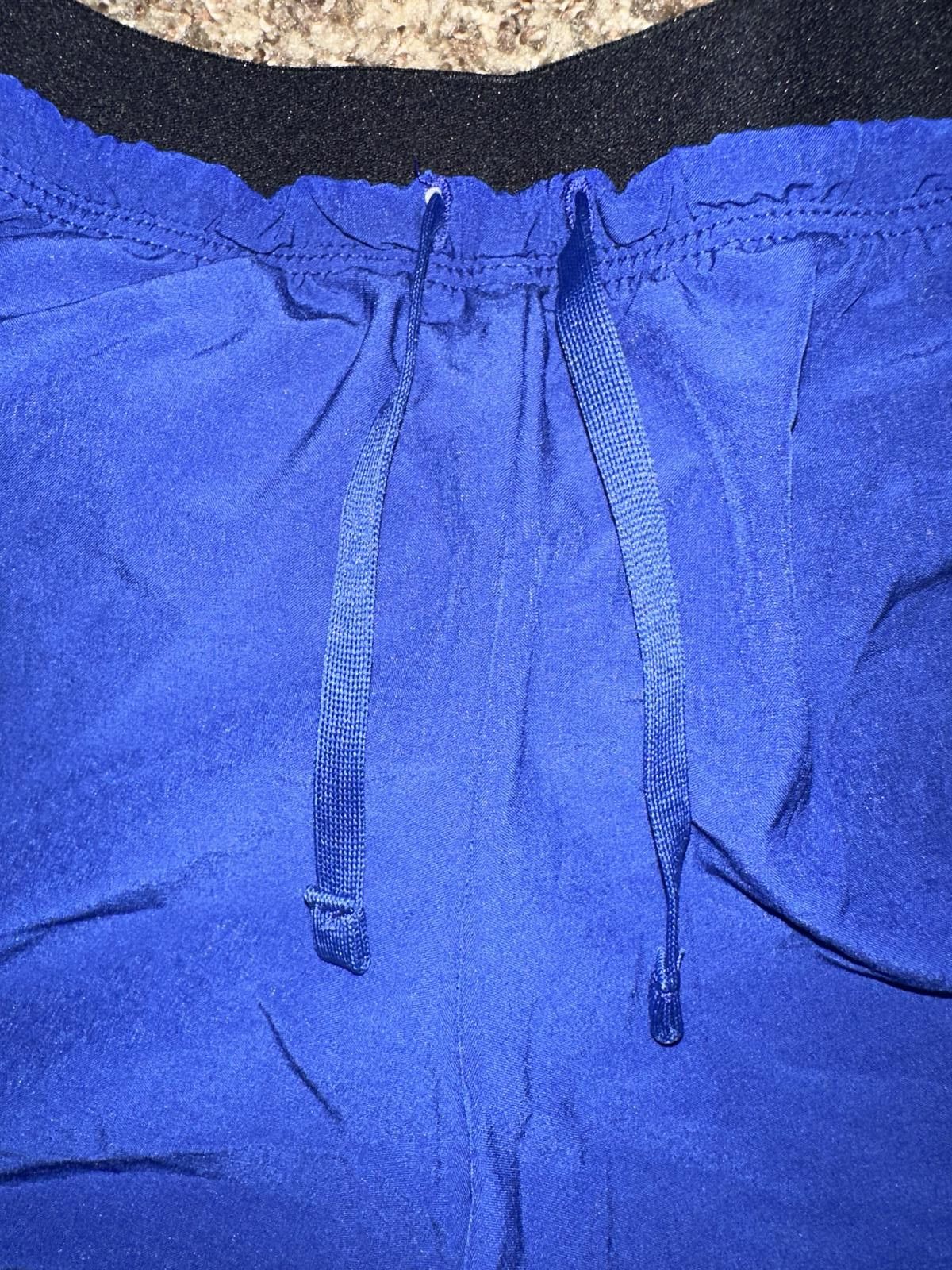 Nike Nike Women's Full Flex 2-in-1 Tempo Track Running Blue Shorts Samples 2014 Size 32" / US 10 / IT 46 - 3 Thumbnail