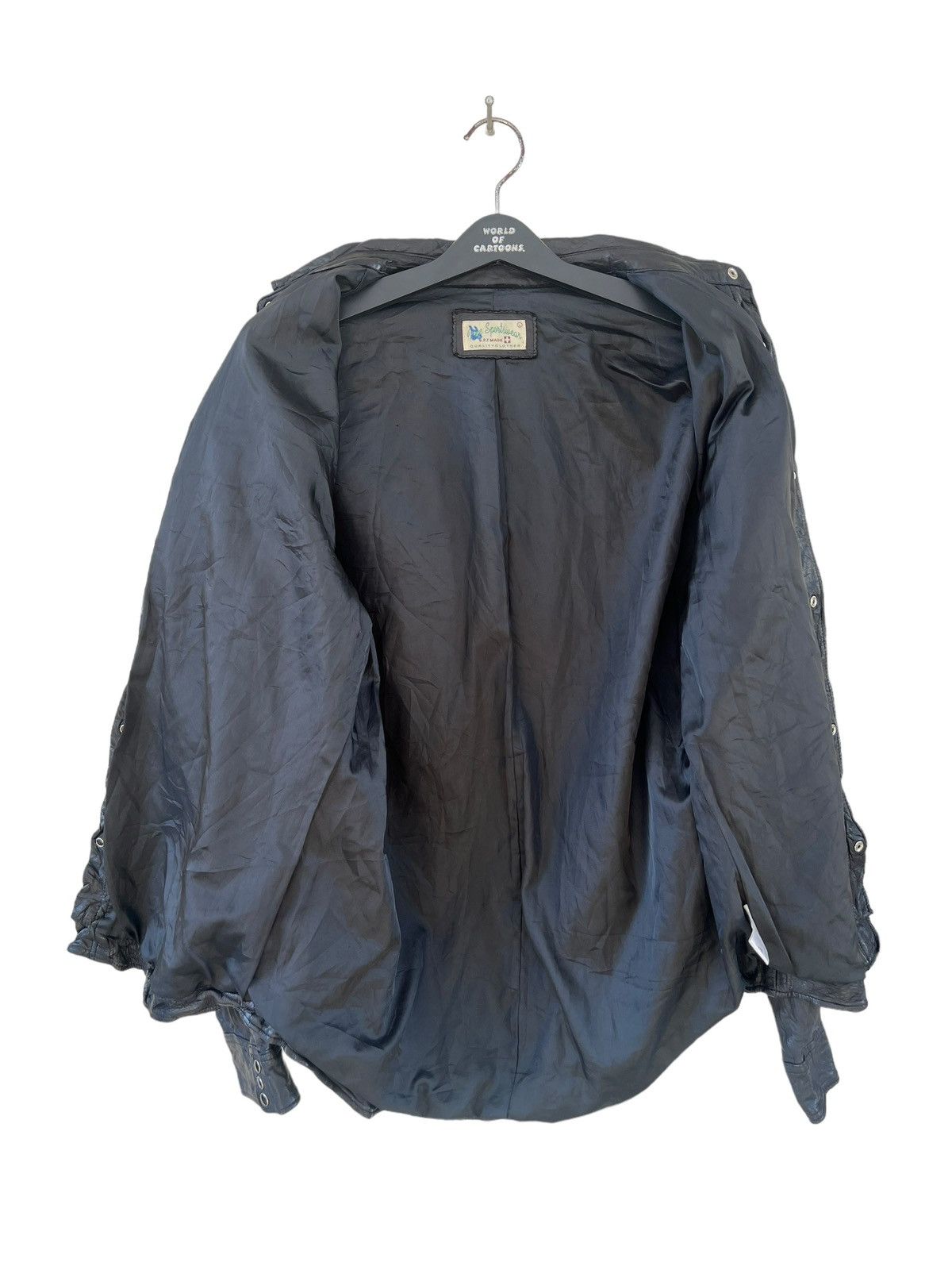 Beams Plus Japan b.P.r Made Fine Sportswear Cow Leather Western Shirt Size US L / EU 52-54 / 3 - 12 Thumbnail