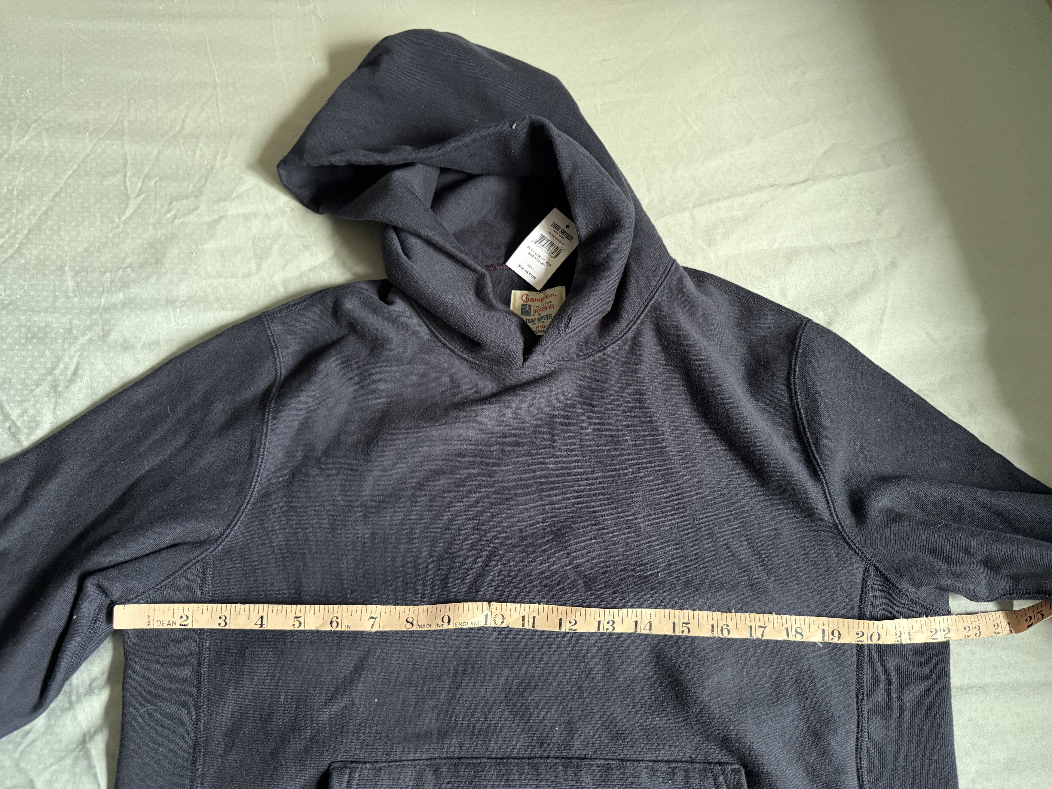 Champion × Todd Snyder TODD SNYDER HEAVYWEIGHT POPOVER HOODIE MEDIUM $138 Size US M / EU 48-50 / 2 - 2 Thumbnail