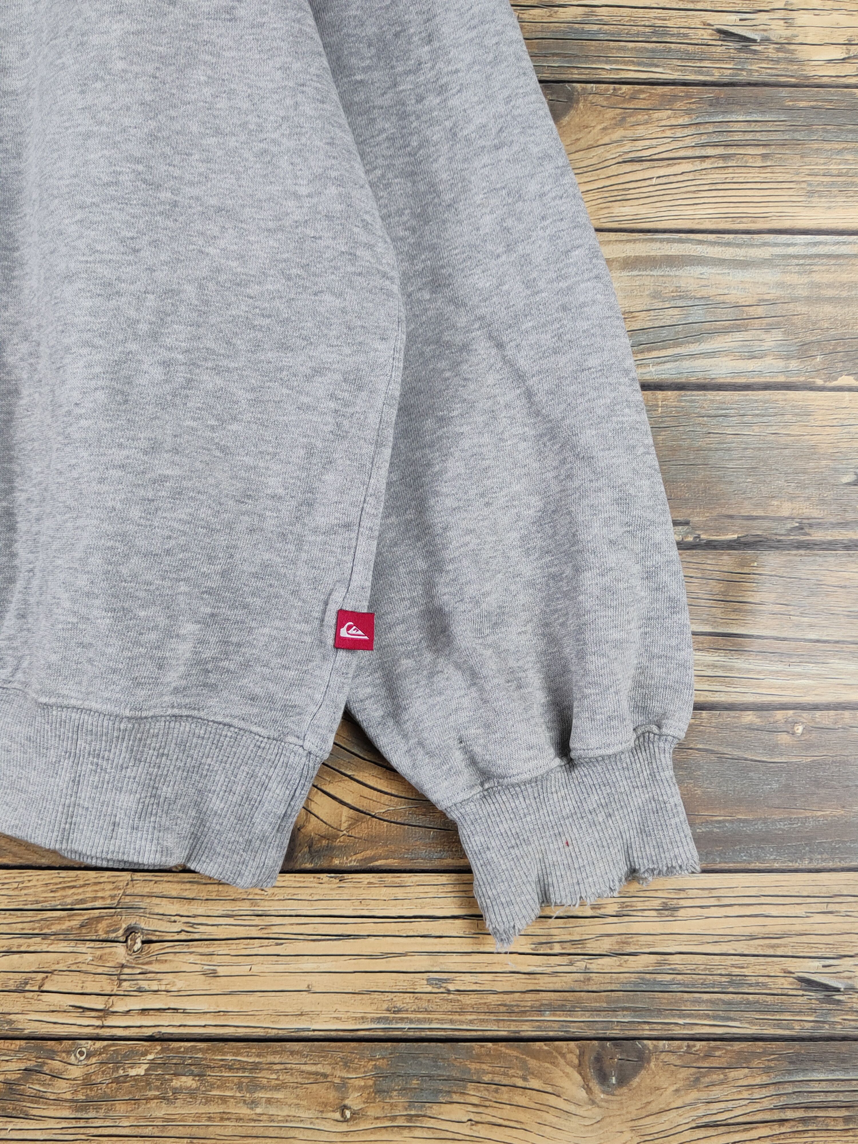 Quicksilver DL Quicksilver vintage Gray Sweatshirts #1125 Size US L / EU 52-54 / 3 - 7 Thumbnail