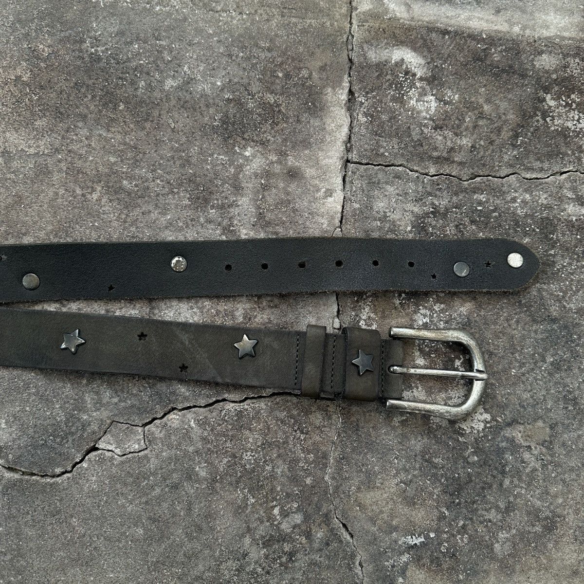 Vintage Vintage Selection Leather Avant-Garde Belt Size ONE SIZE - 2 Thumbnail