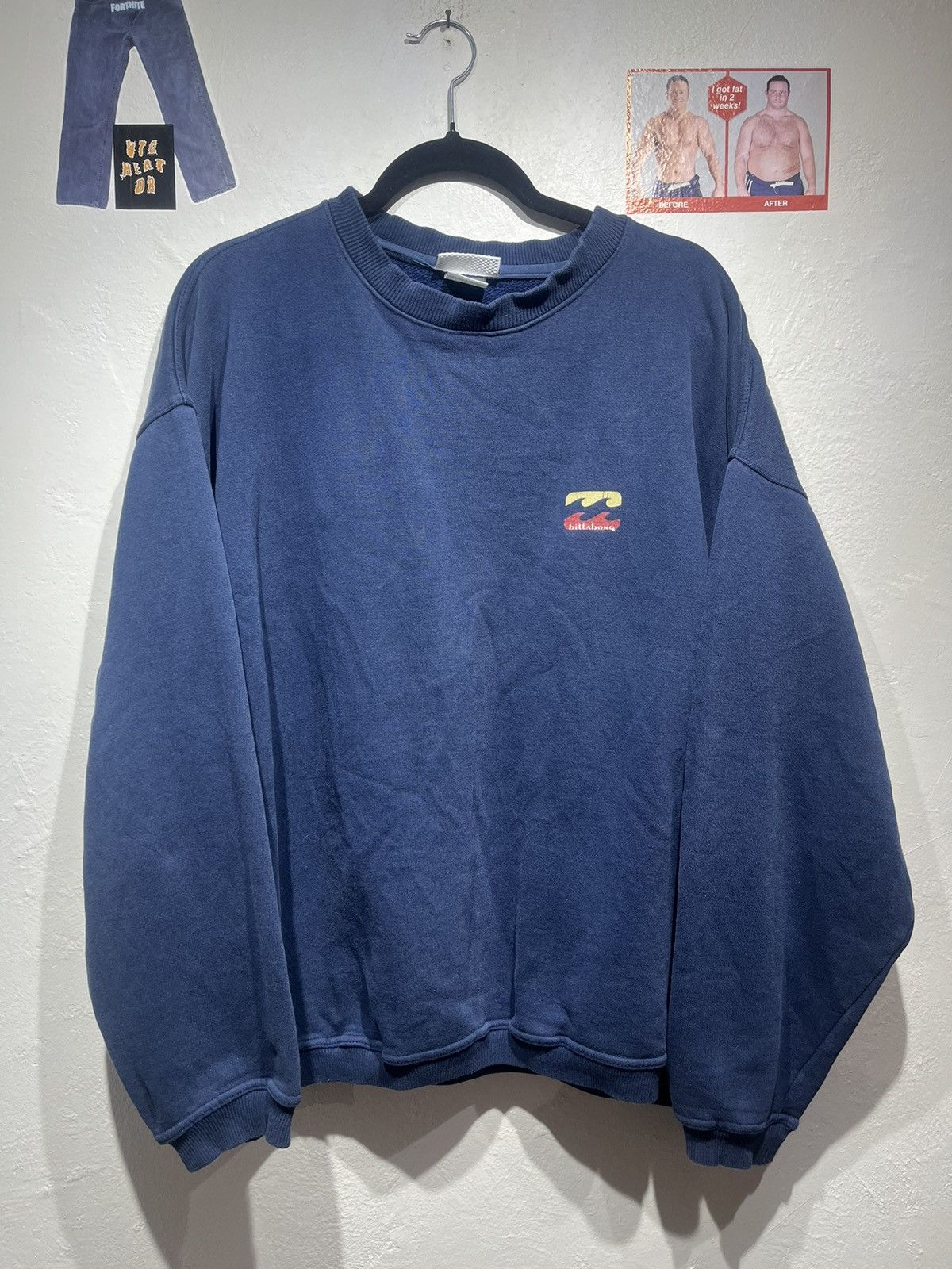 Billabong Vintage 1998 Billabong sweatshirt Size US XL / EU 56 / 4 - 1 Thumbnail