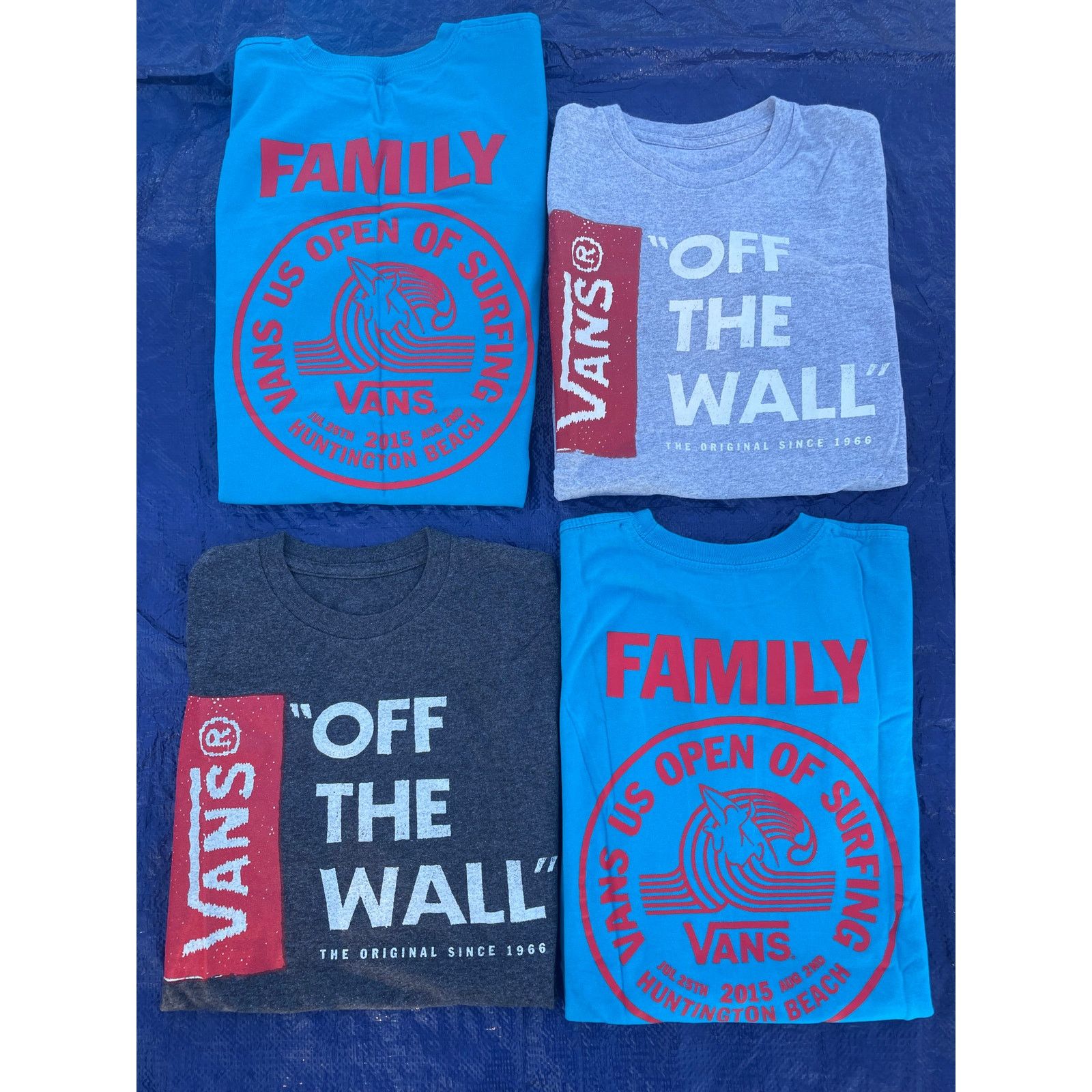 Vans Vans Family Tees 2015 Employee Only Rare Bundle 4 Mens Small Size US S / EU 44-46 / 1 - 2 Thumbnail