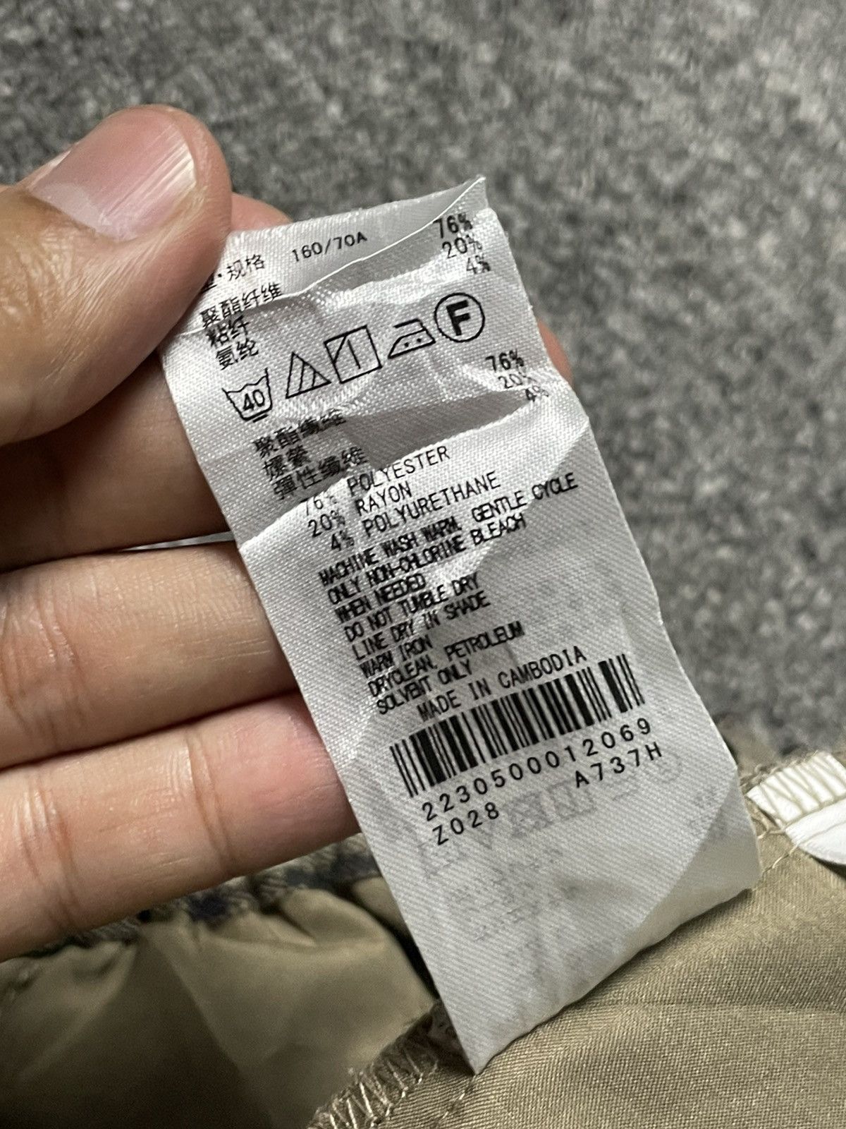 Japanese Brand × Vintage AMERICAN HOLIC Checkered Casual Pants (89) Size US 26 / EU 42 - 11 Thumbnail