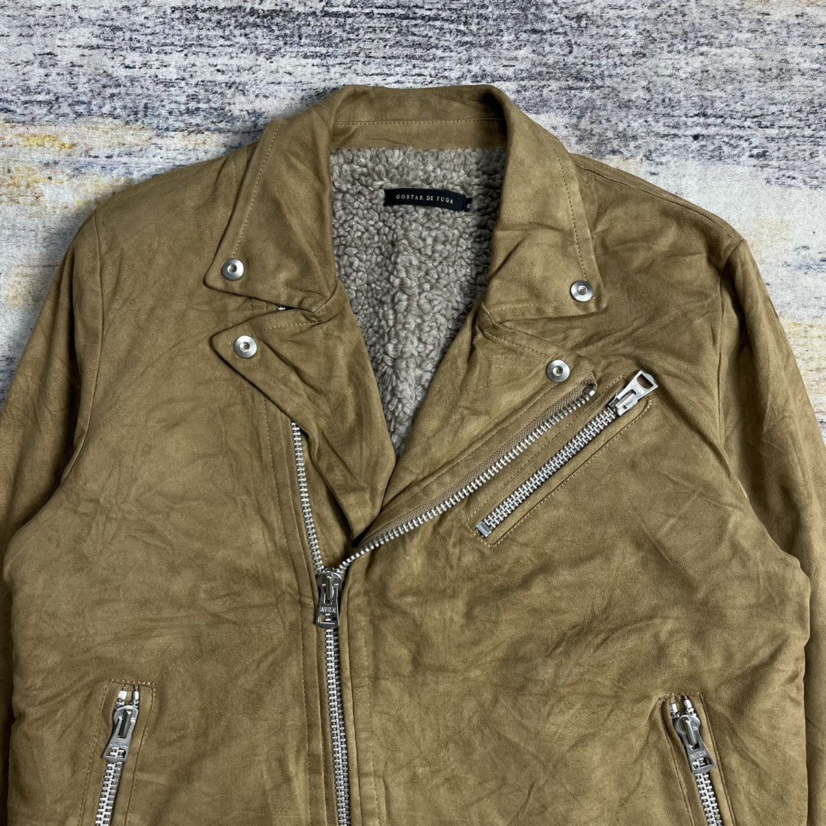 14th Addiction × GOSTAR DE FUGA × Japanese Brand Gostar de Fuga double rider suede jacket Size US M / EU 48-50 / 2 - 4 Thumbnail