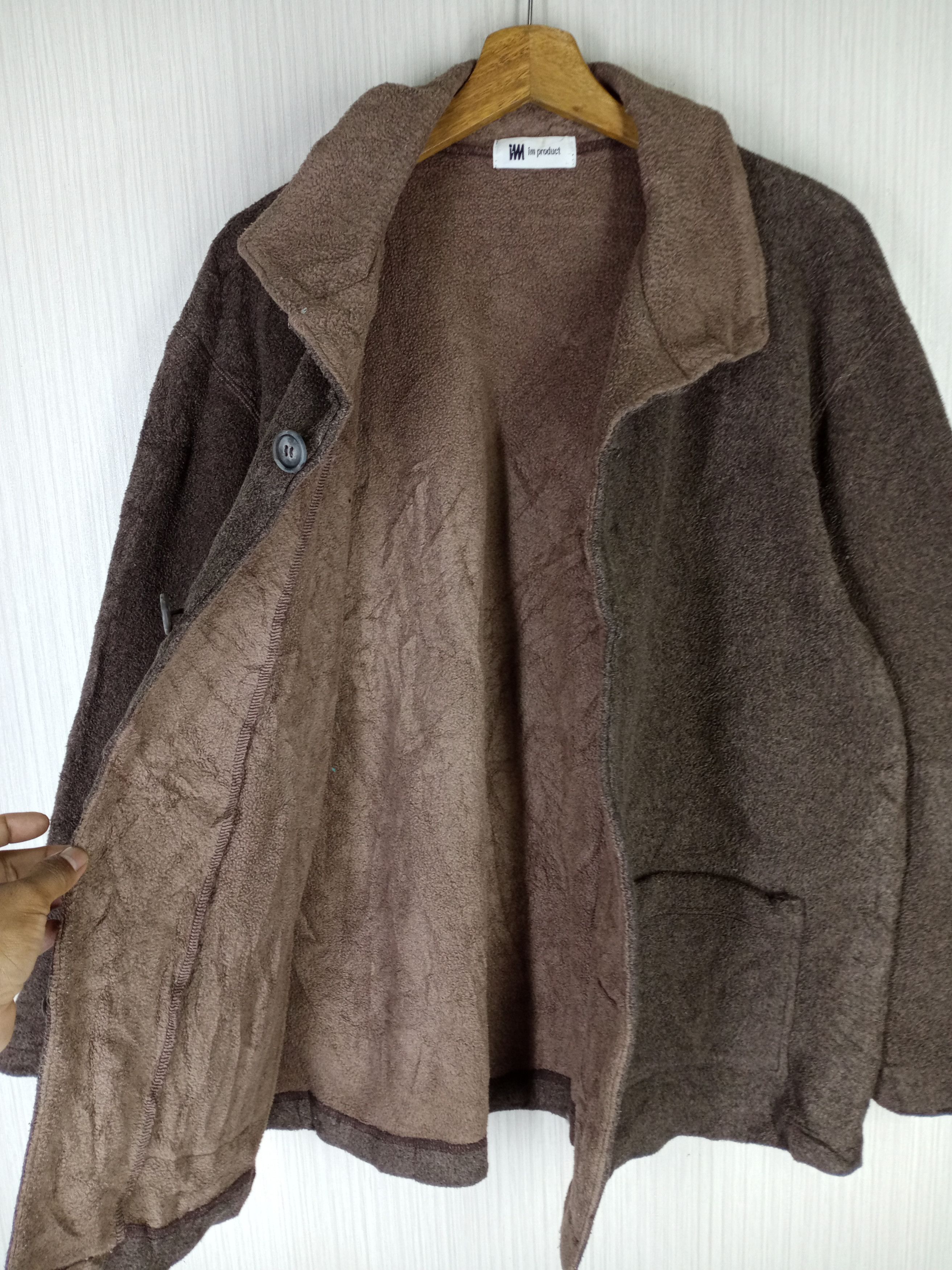 Issey Miyake Vintage Issey Miyake IM Product Double Pocket Fleece Jacket Size US L / EU 52-54 / 3 - 8 Thumbnail