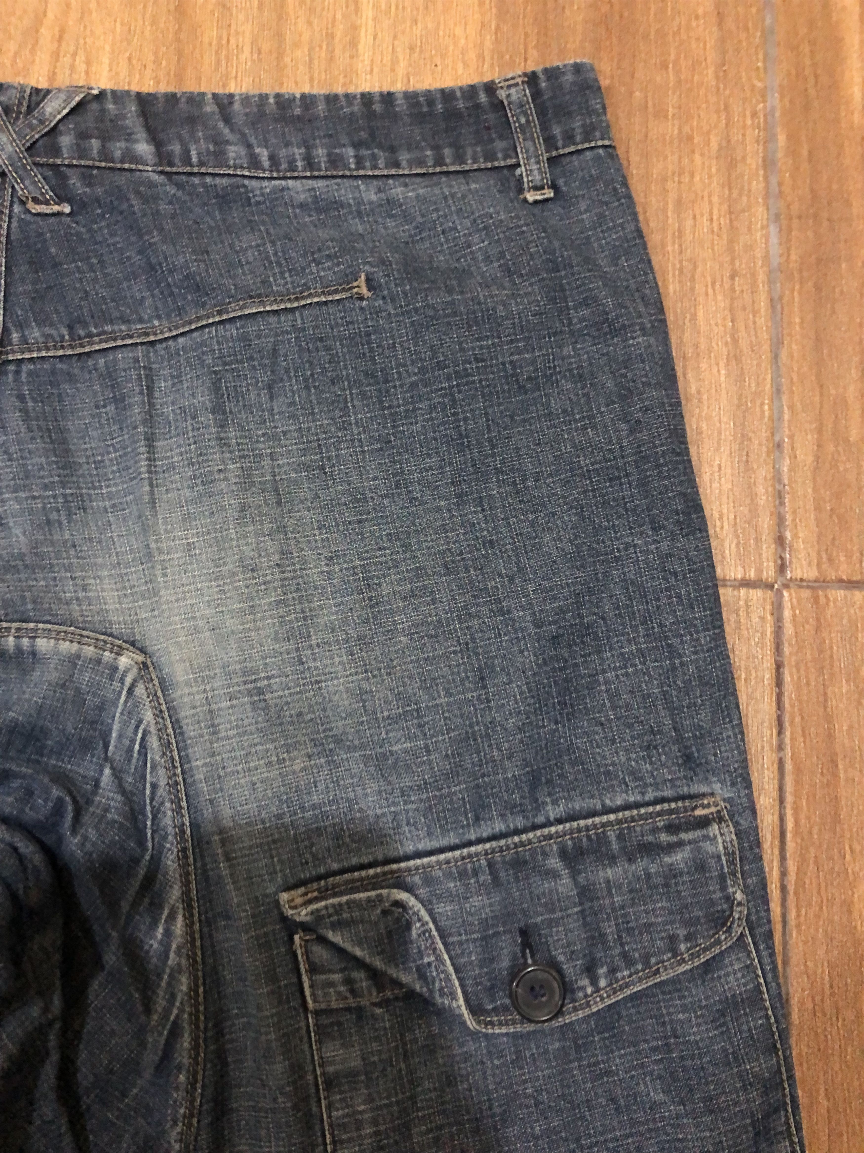 Marithe + Francois Girbaud Archival Marithé François Girbaud Multi-Pocket Shuttle Denim Size US 38 / EU 54 - 15 Thumbnail