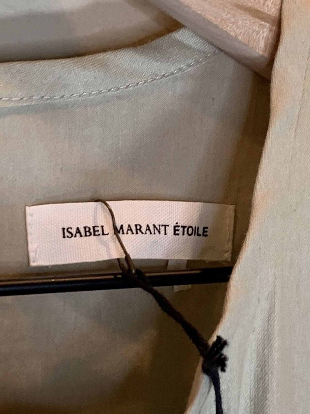 Isabel Marant Etoile RARE New Isabel Marant Étoile Robe Neit Ecru Zip Shirt Dress Size XS / US 0-2 / IT 36-38 - 7 Thumbnail