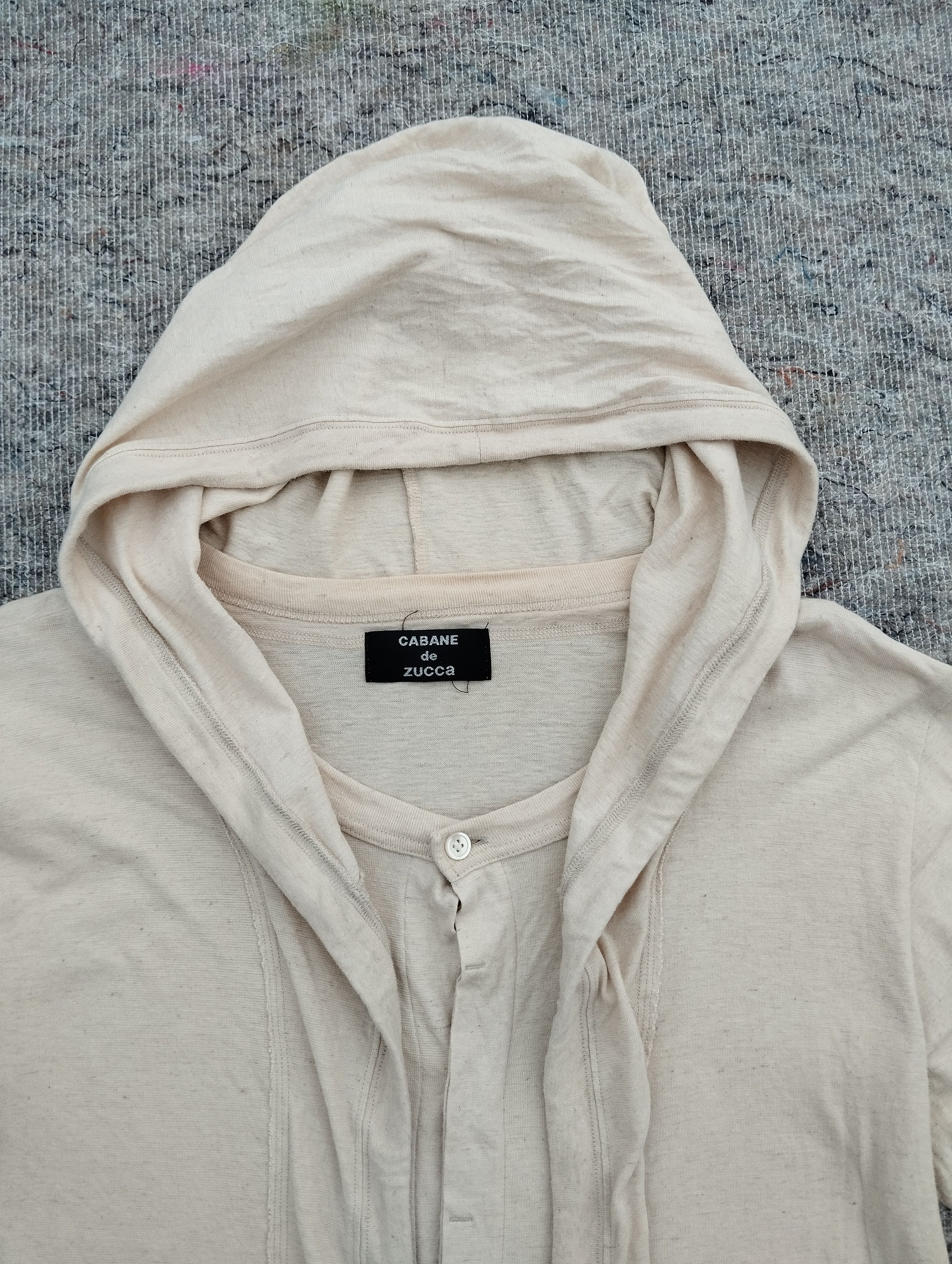 CABANE de ZUCCa Zucca Double Layer Hoodie Size US M / EU 48-50 / 2 - 4 Thumbnail