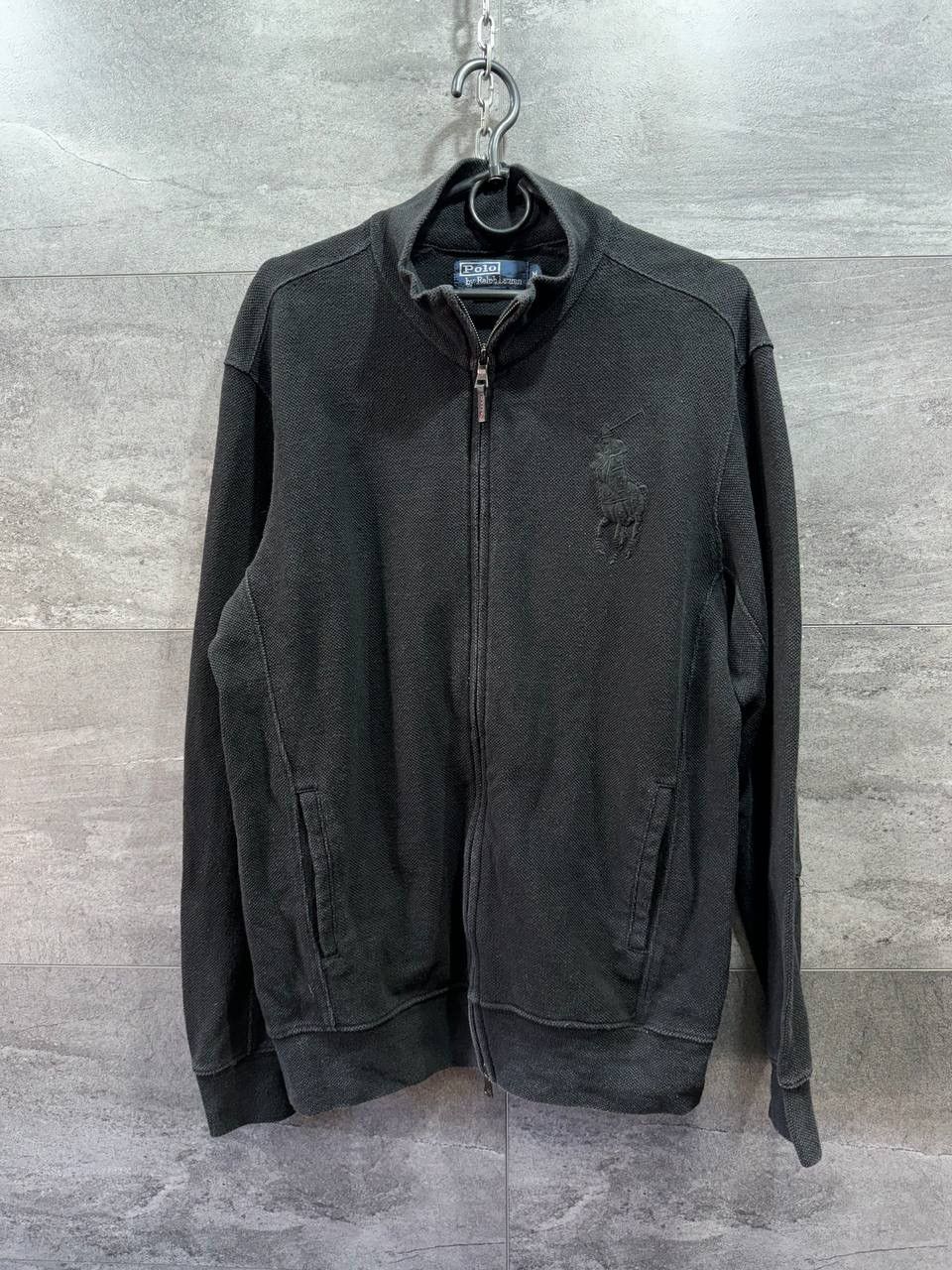 Vintage Vintage POLO RALPH LAUREN Big Pony Zip Up Sweatshirt Size US M / EU 48-50 / 2 - 1 Thumbnail